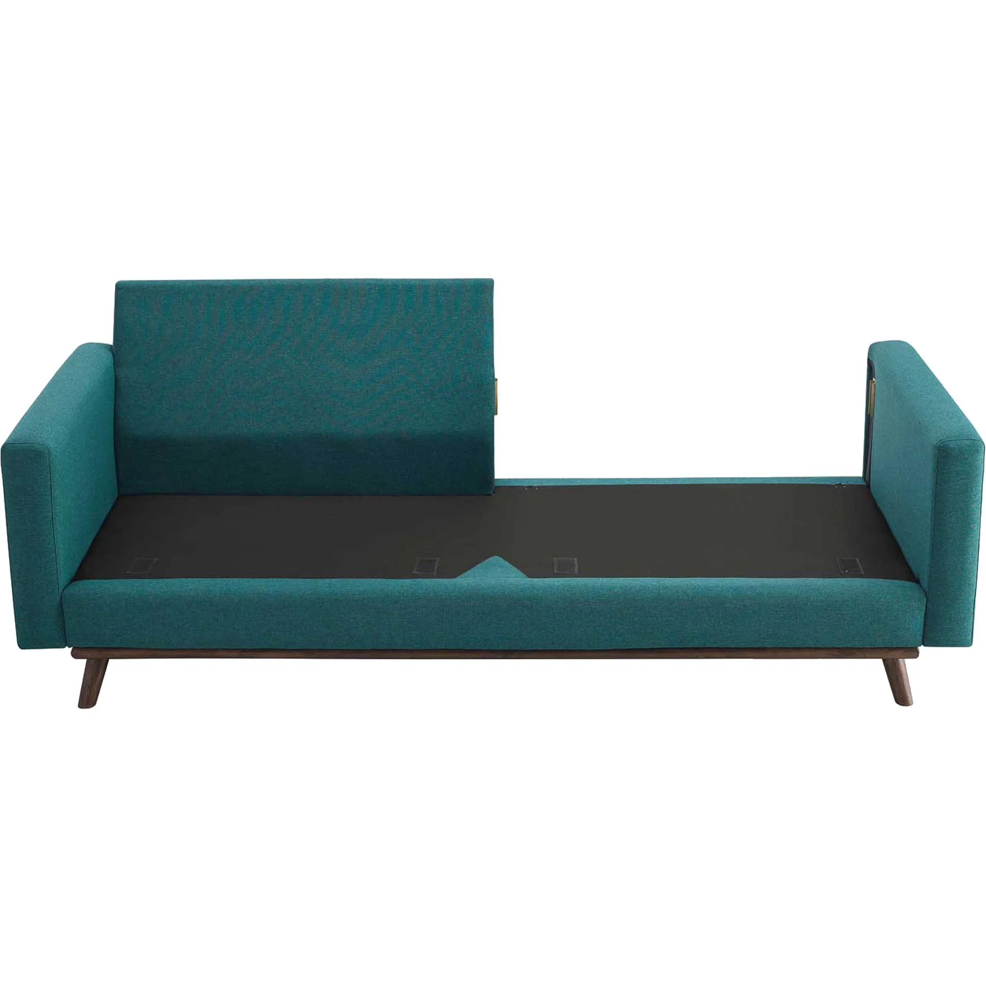 Pearl Upholstered Fabric Sofa Teal - Image 7