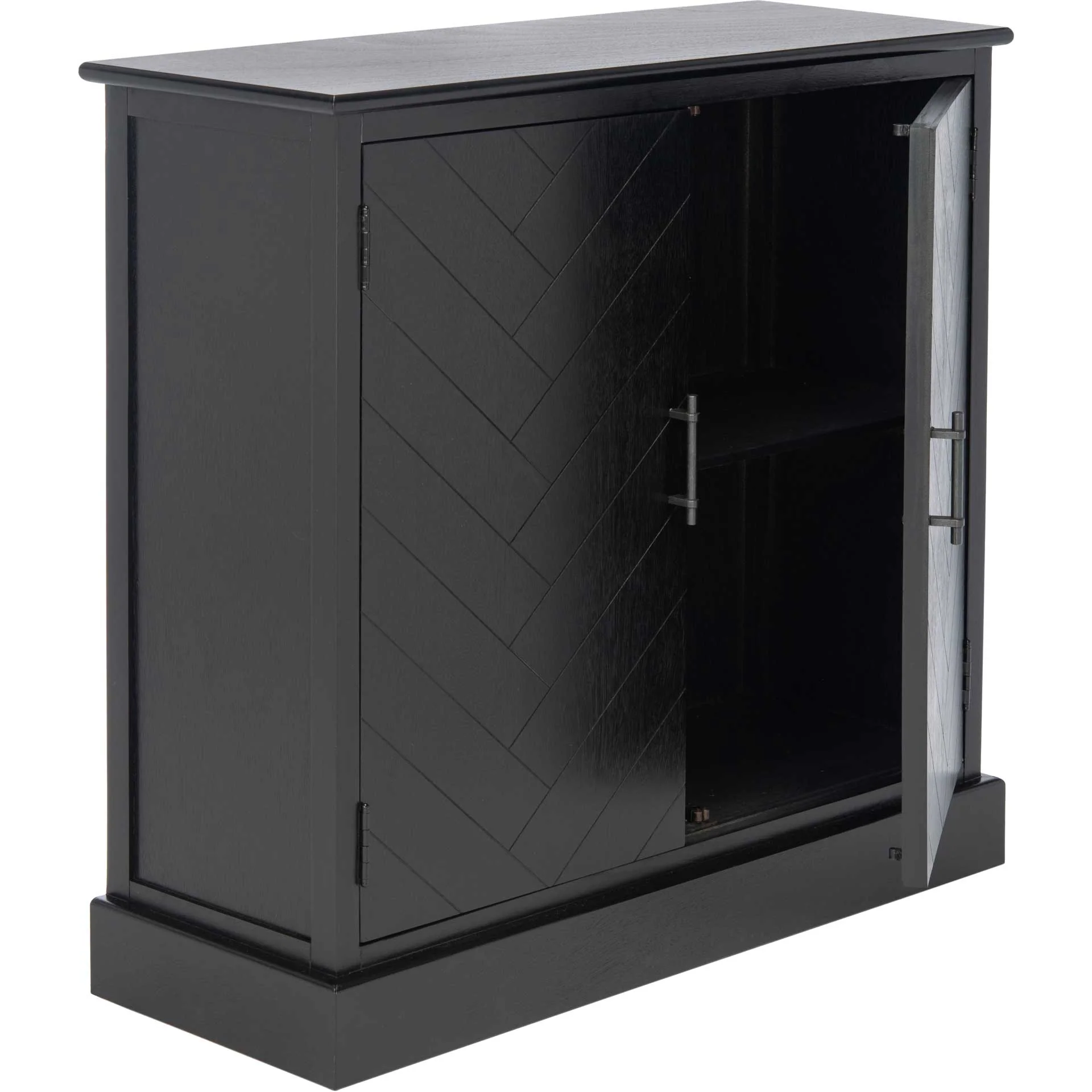 Pebbles 2 Door Sideboard Black - Image 2