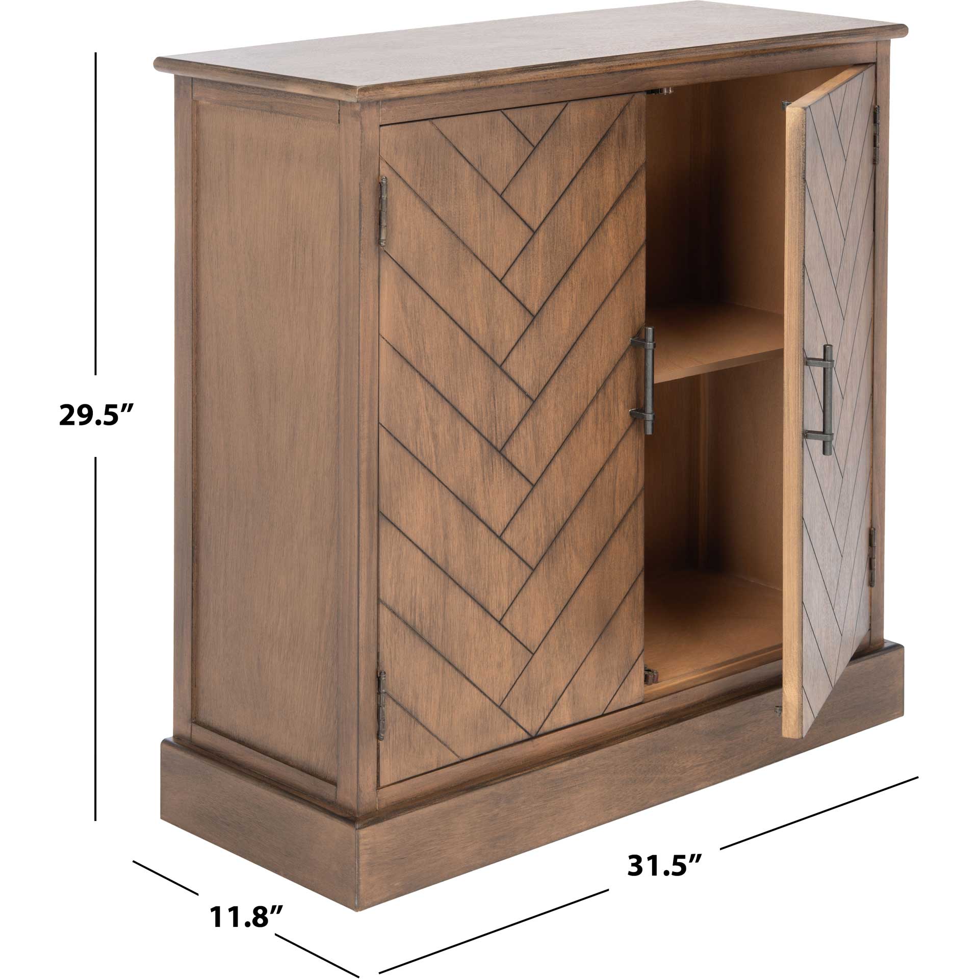 Pebbles 2 Door Sideboard Brown - Image 9