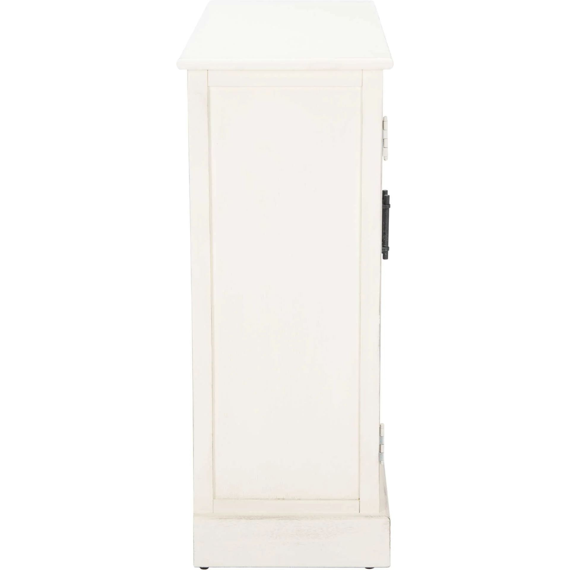 Pebbles 2 Door Sideboard Distressed White - Image 3