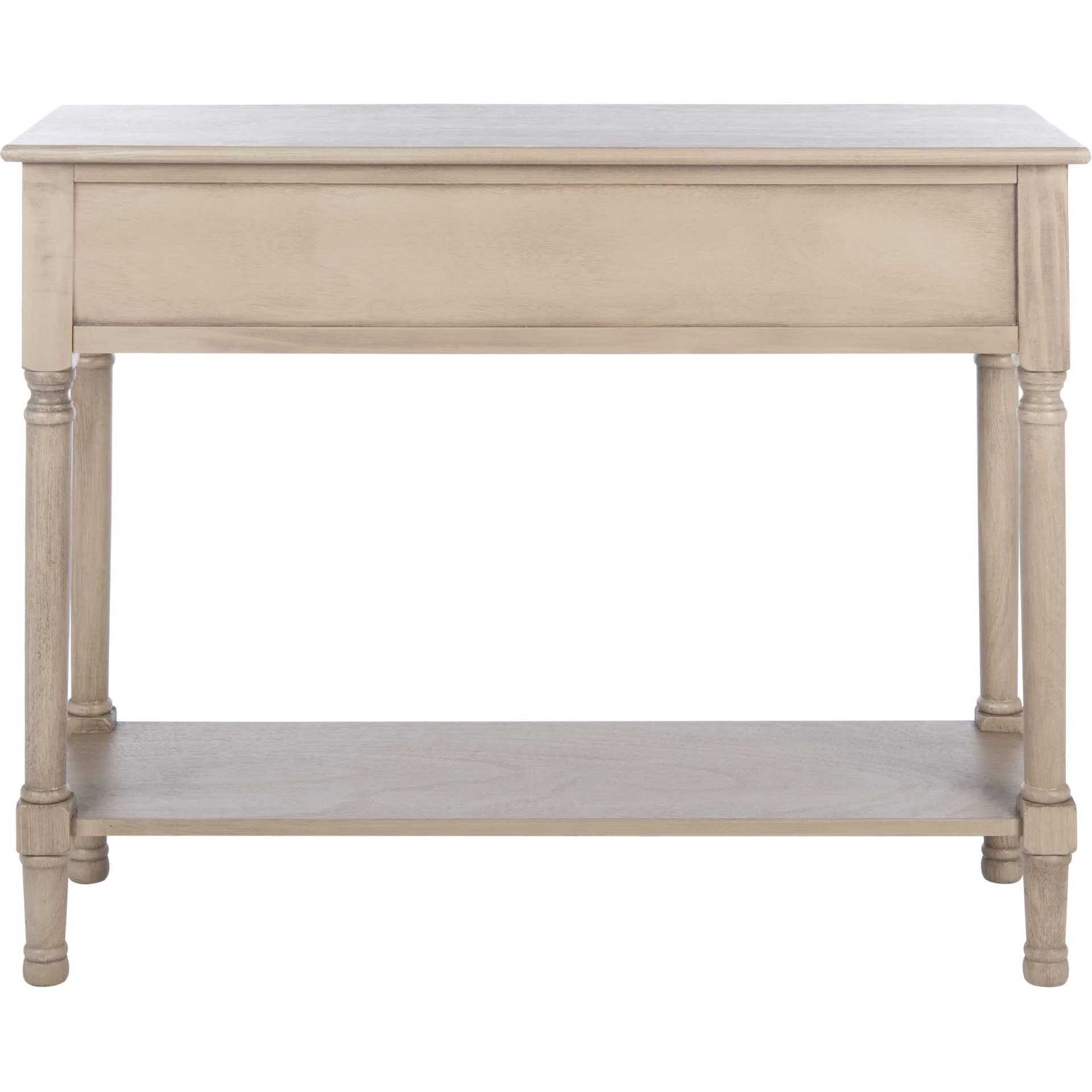 Pebbles 2 Drawer Console Table Greige - Image 4