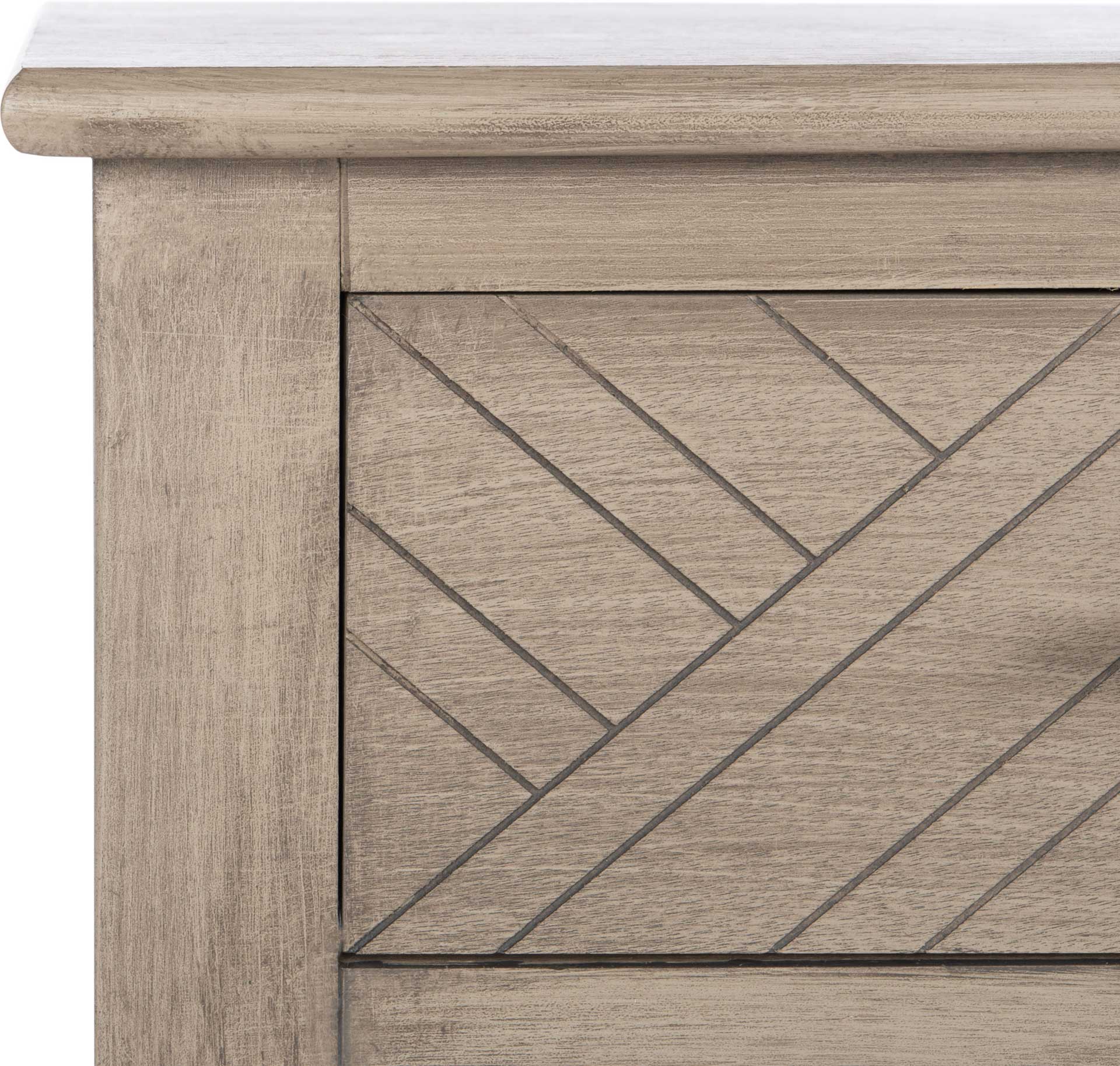 Pebbles 2 Drawer Console Table Greige - Image 5