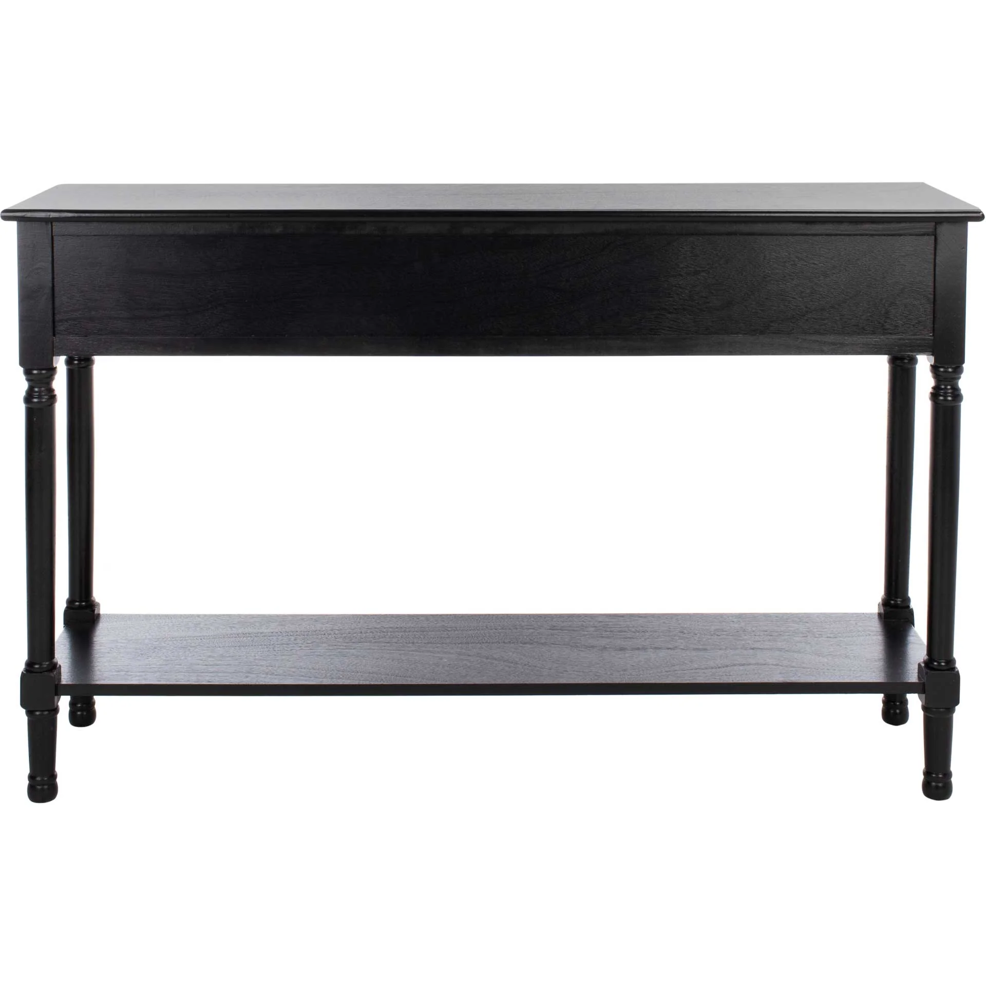 Pebbles 3 Drawer Console Table Black - Image 4