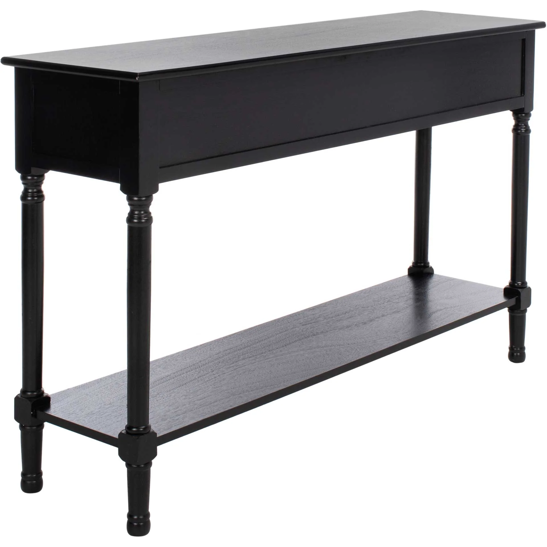Pebbles 3 Drawer Console Table Black - Image 5