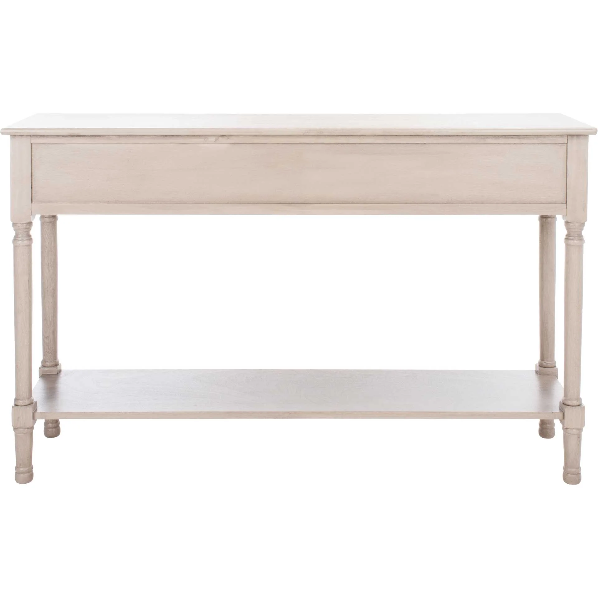Pebbles 3 Drawer Console Table Greige - Image 3