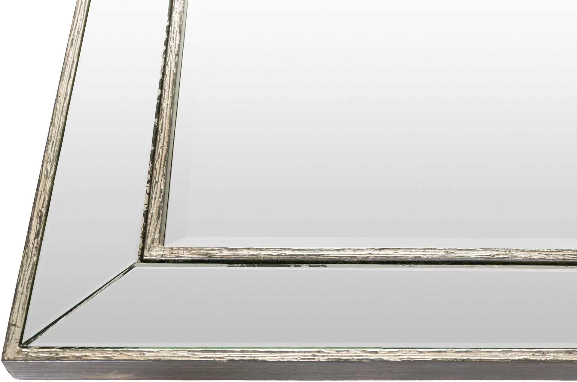 Pedro Distressed Mirror Silver - Image 2