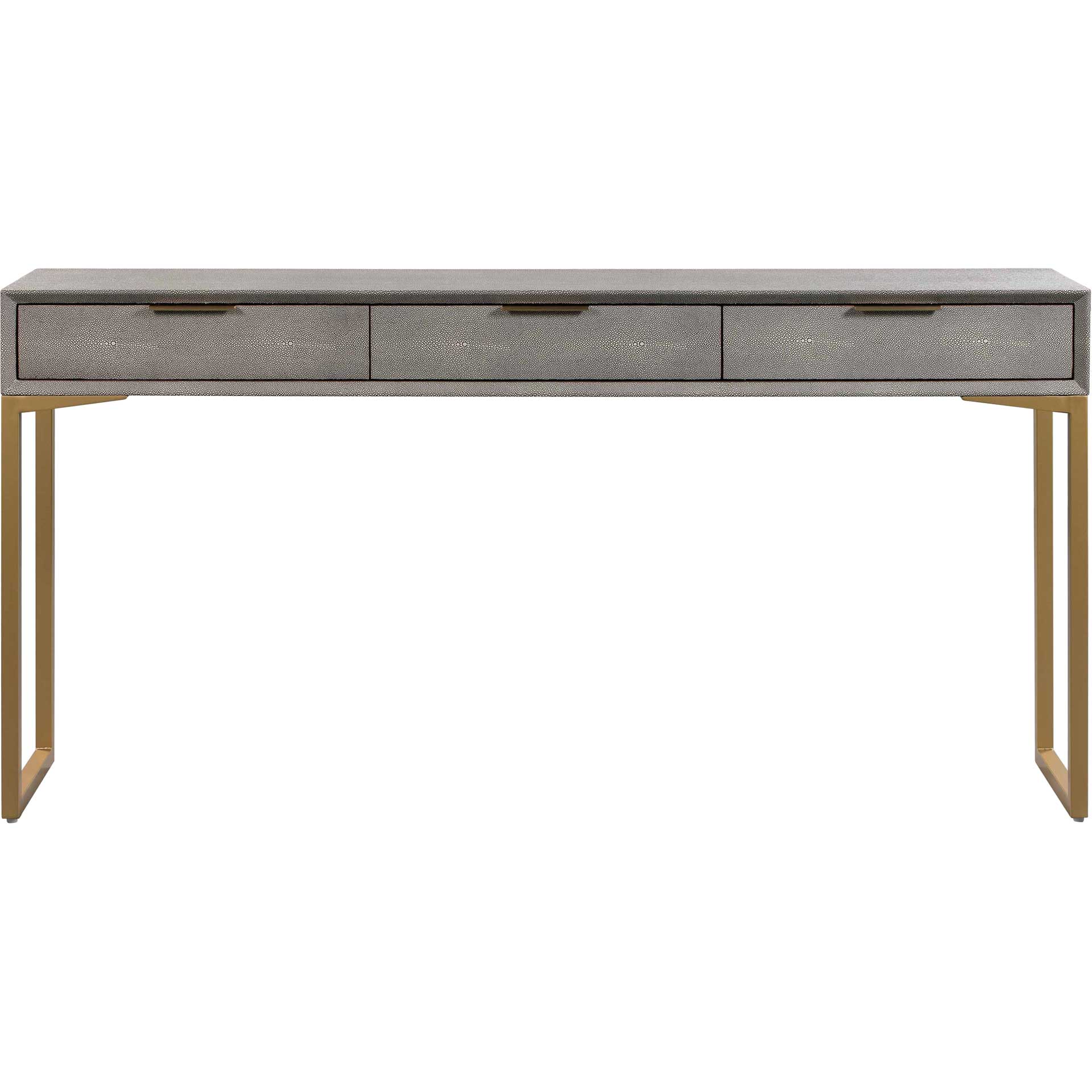 Pedro Shagreen Console Table Gray - Image 2