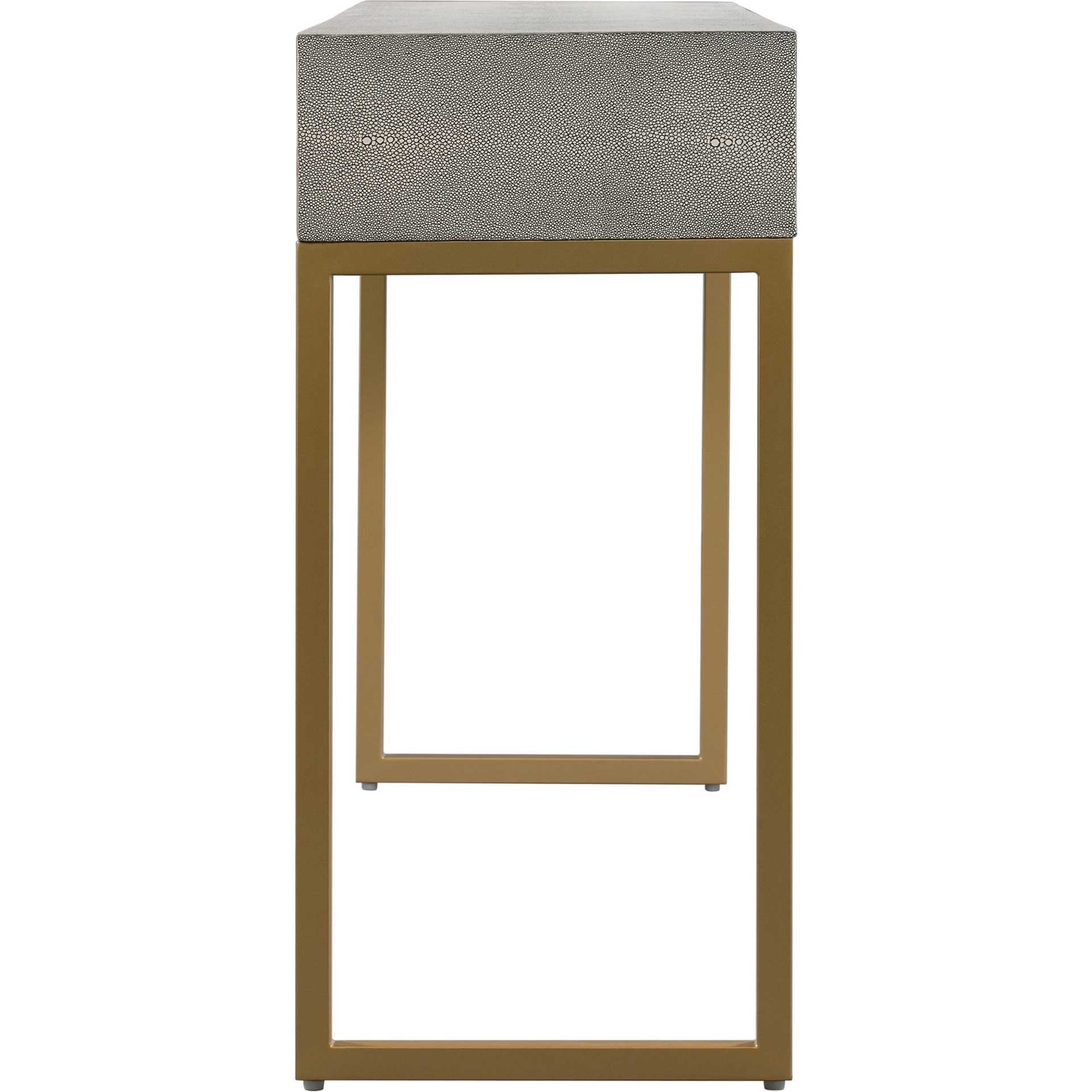 Pedro Shagreen Console Table Gray - Image 5
