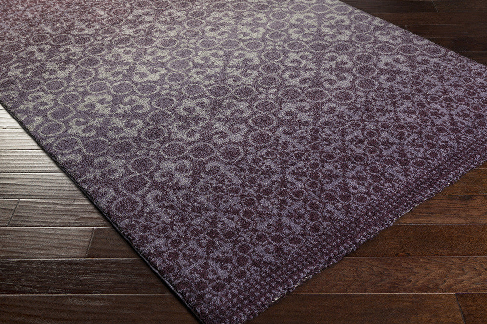 Pembridge Eggplant/Violet/Gray Area Rug - Image 2
