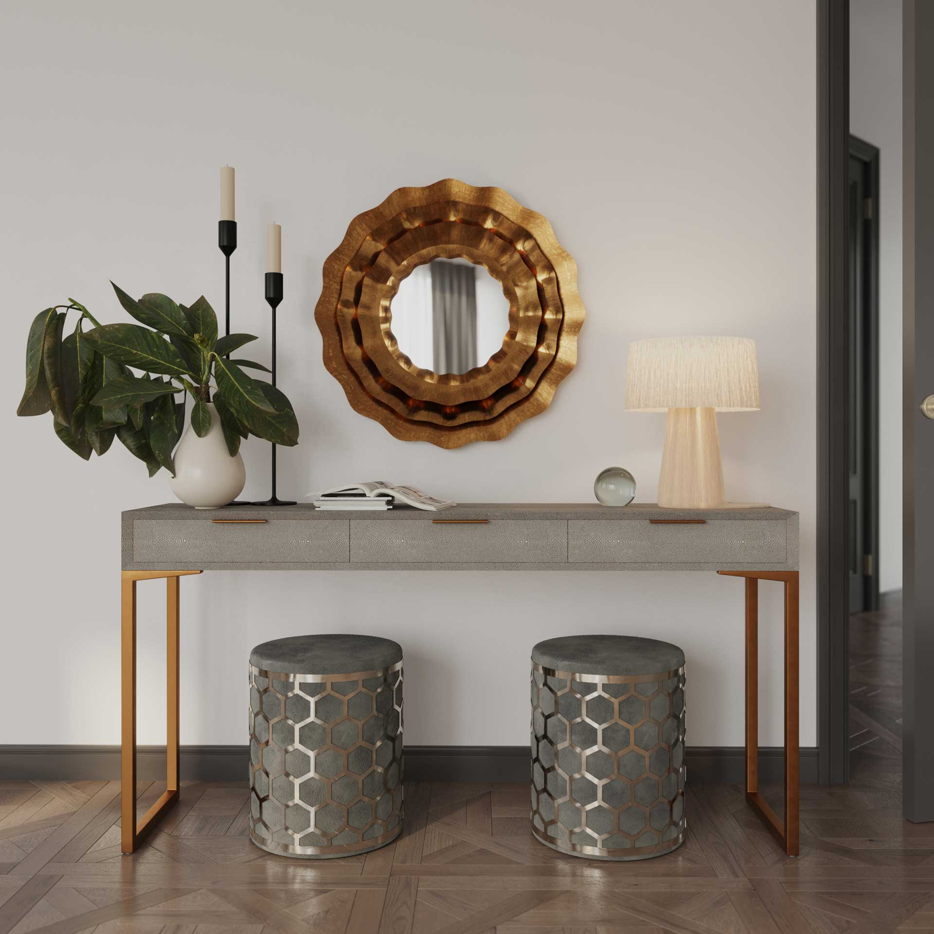Penchant Mirror Gold - Image 6