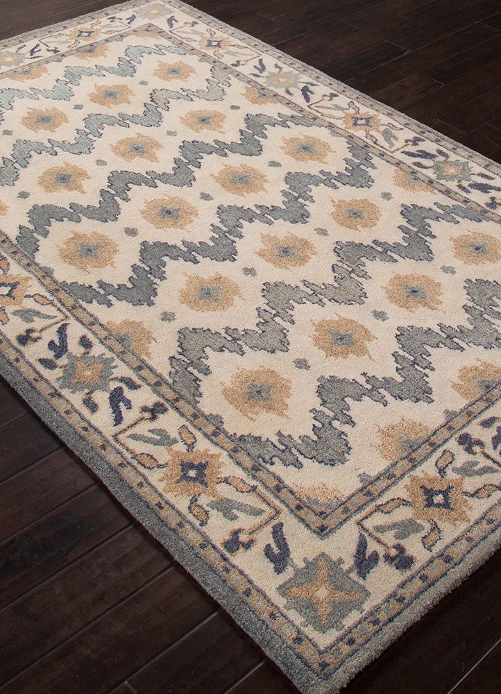 Pendant Jade Oyster Gray/Blue Surf Area Rug - Image 2