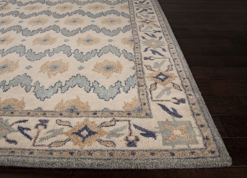 Pendant Jade Oyster Gray/Blue Surf Area Rug - Image 3