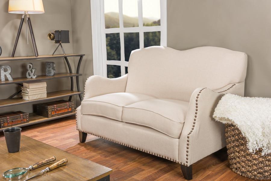 Pensive Loveseat Beige - Image 5