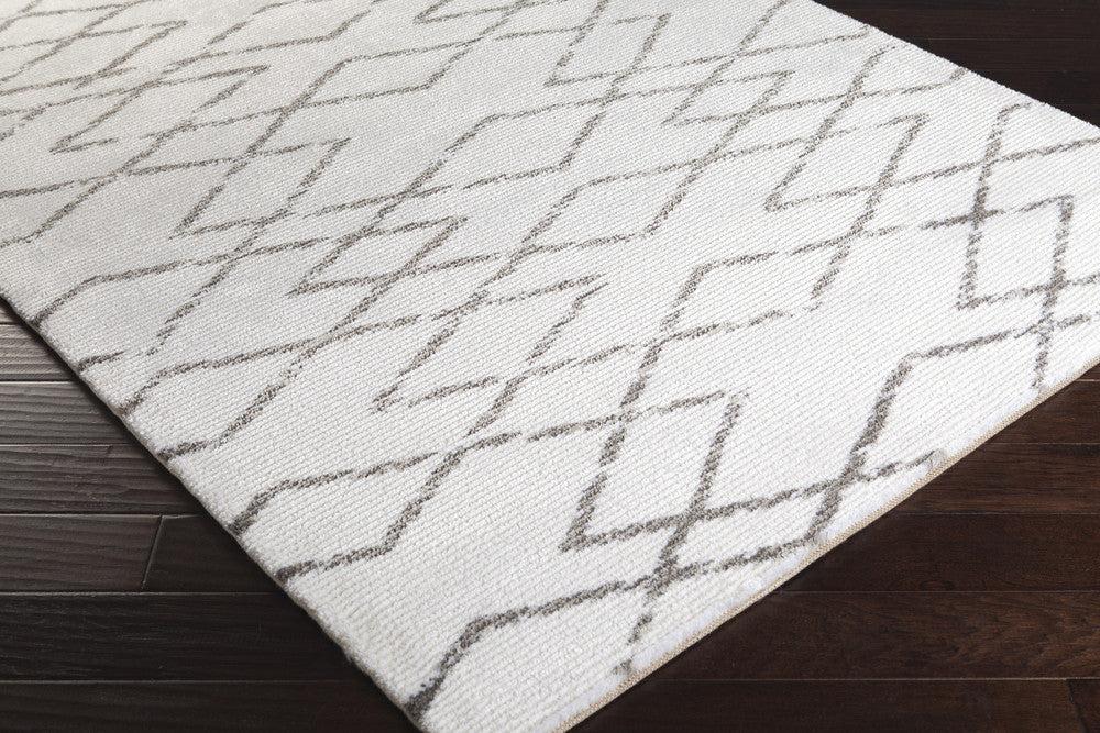 Perla White/Charcoal Area Rug - Image 2