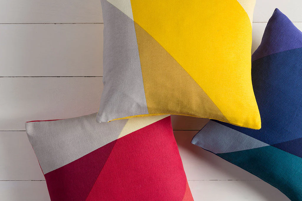 Pertaining to Points Lemon/Gold Pillow - Image 2