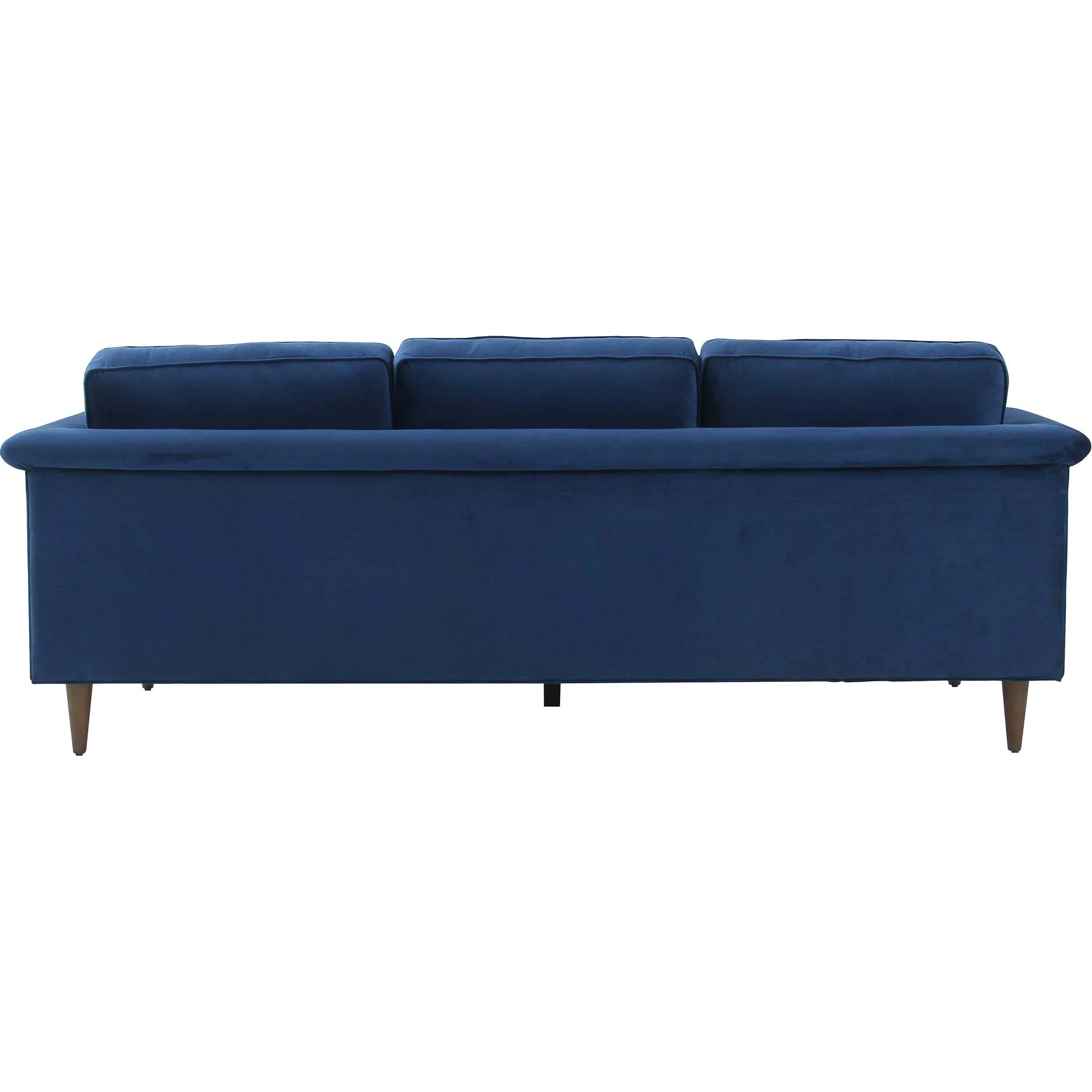 Pessac Velvet Sofa Navy - Image 3
