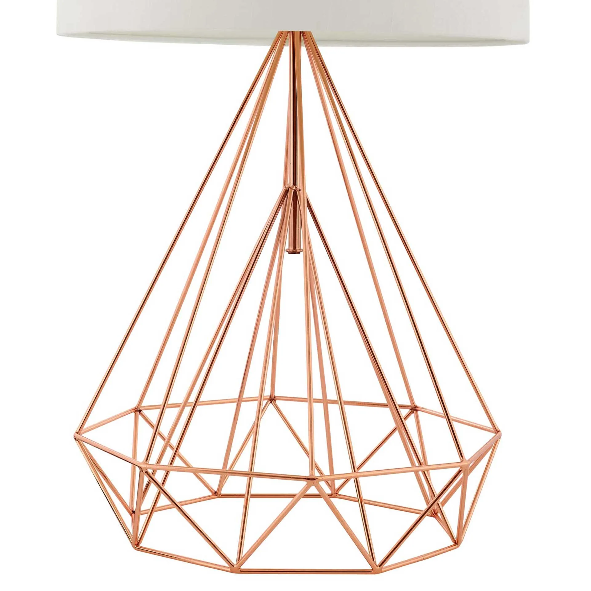 Peter Table Lamp Rose Gold - Image 3