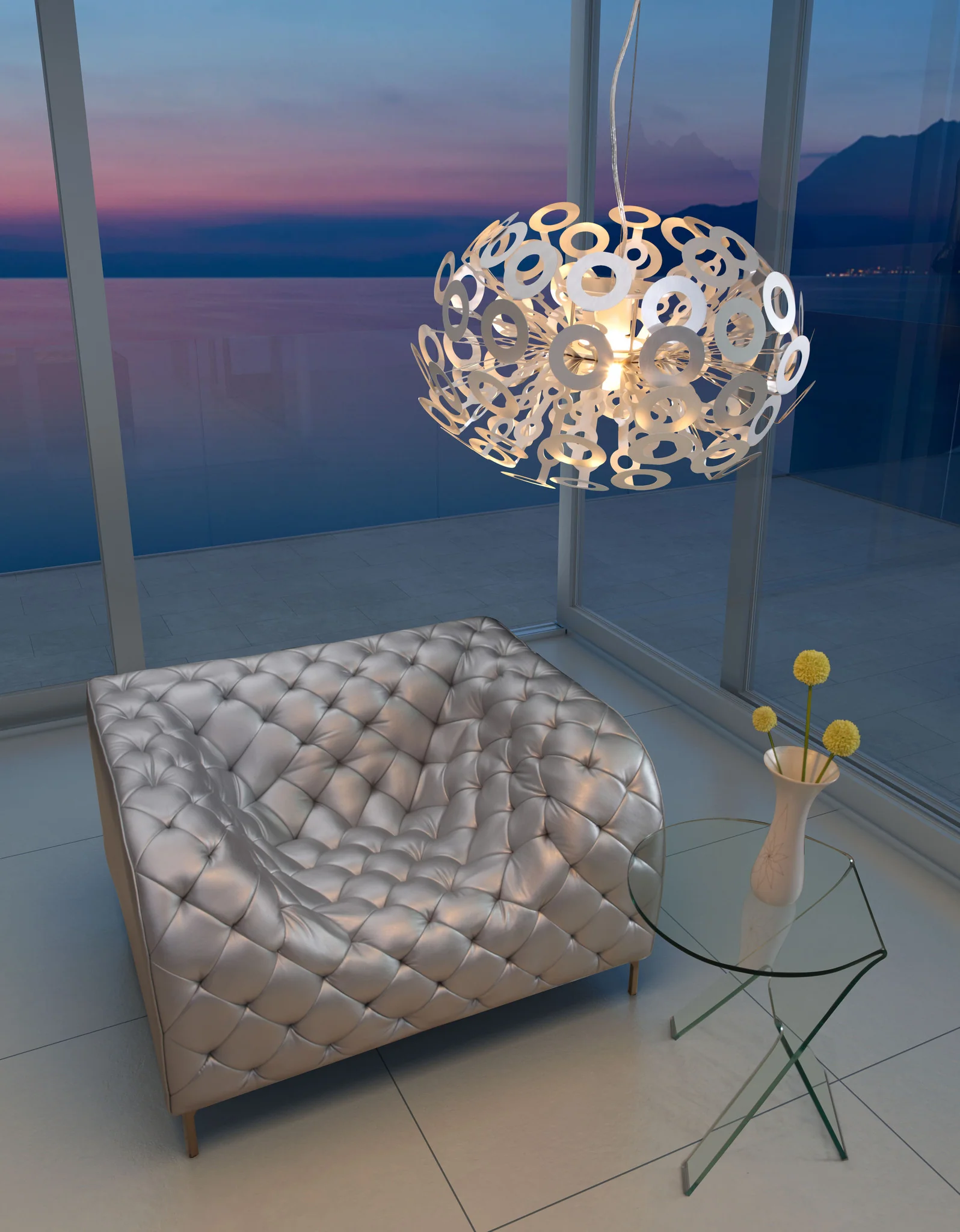 Phase Ceiling Lamp Aluminum - Image 3