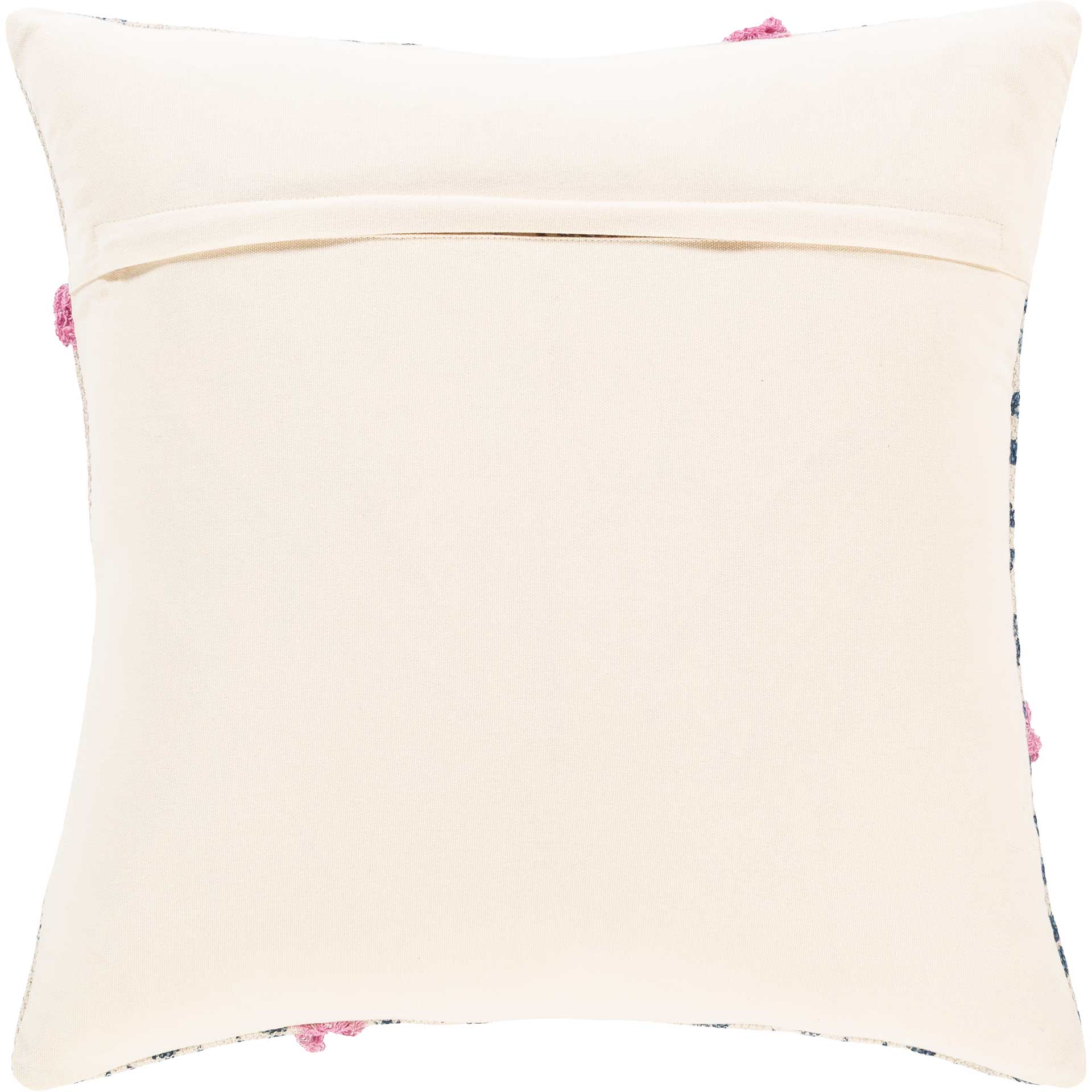 Philip Pillow Beige/Bright Pink/Dark Blue - Image 2