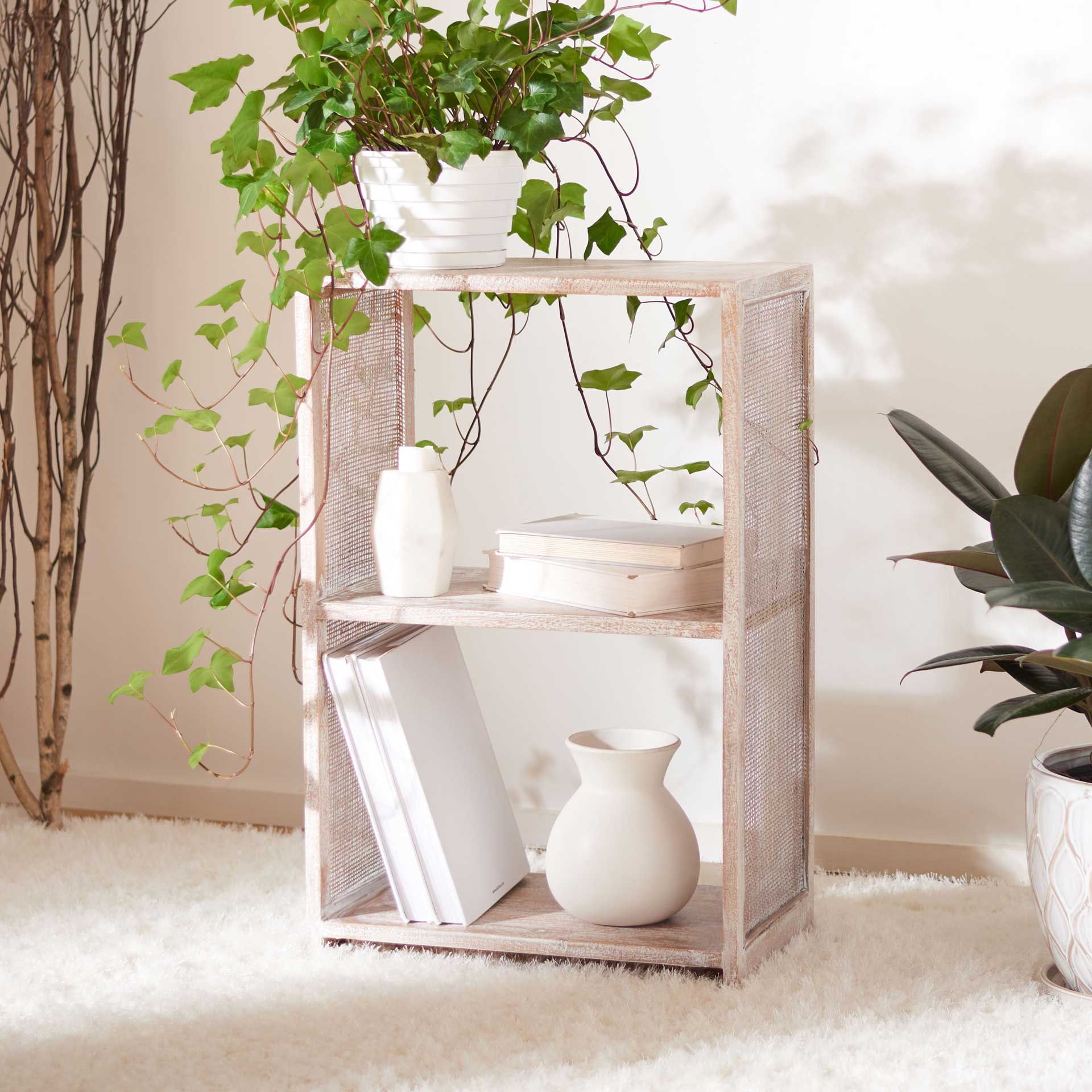 Phoebe 2 Shelf Etagere White - Image 5