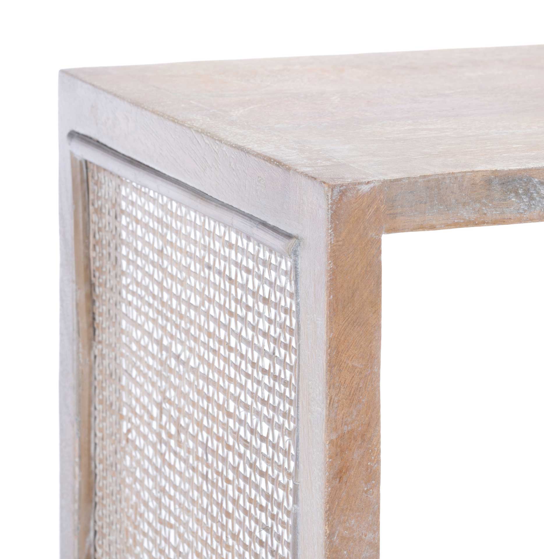 Phoebe 3 Shelf Etagere Gray White Wash - Image 4
