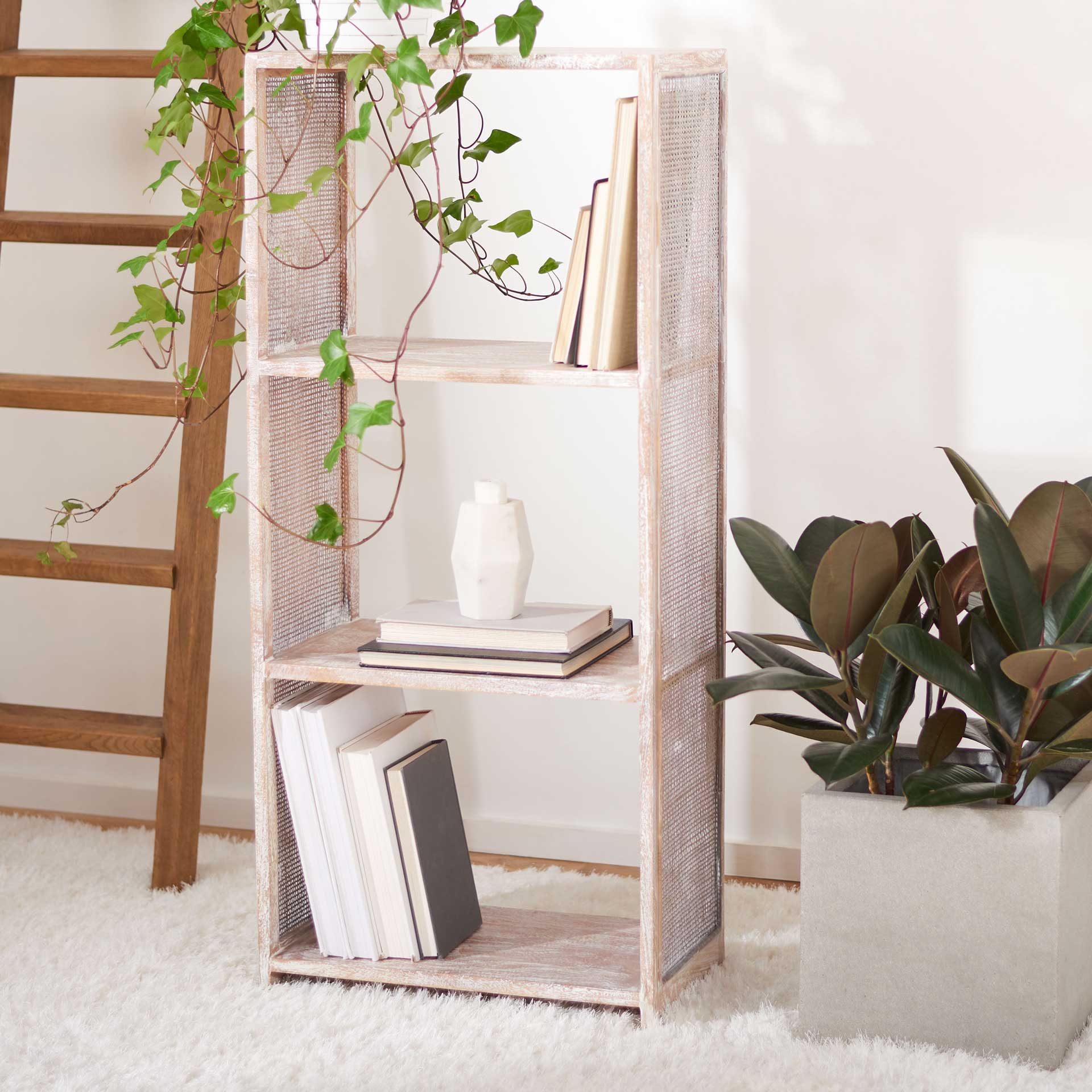 Phoebe 3 Shelf Etagere White - Image 5