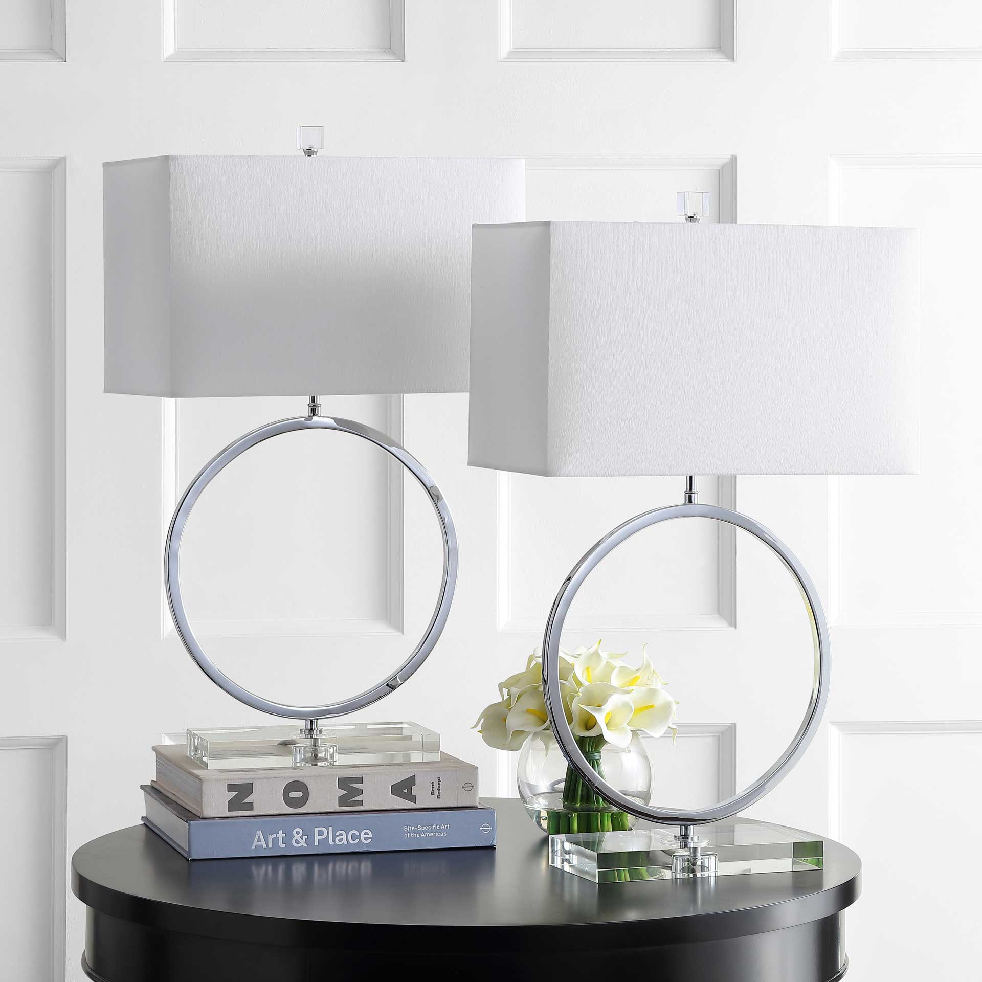 Phoebe Table Lamp Chrome (Set of 2) - Image 3
