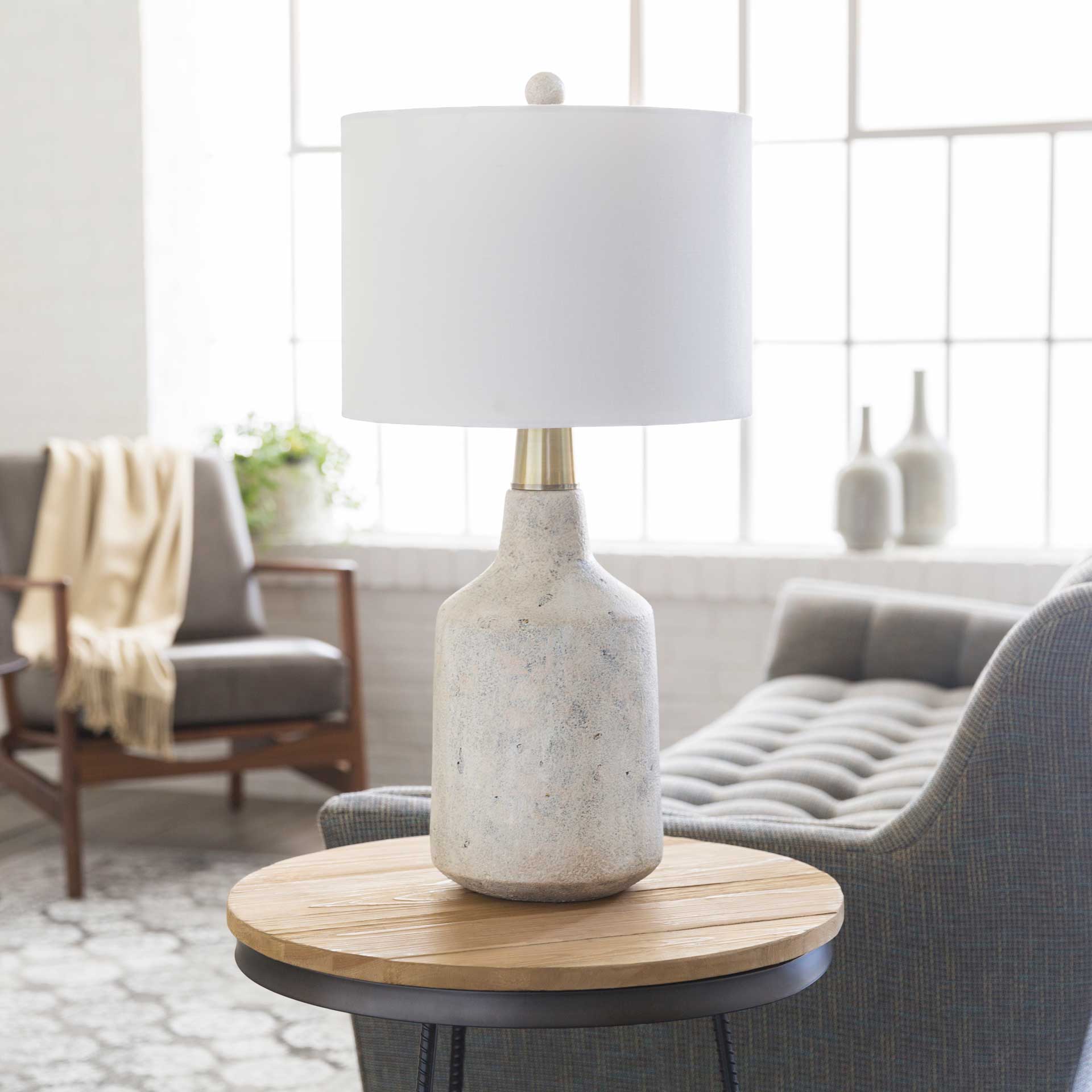 Phoebe Table Lamp White - Image 9