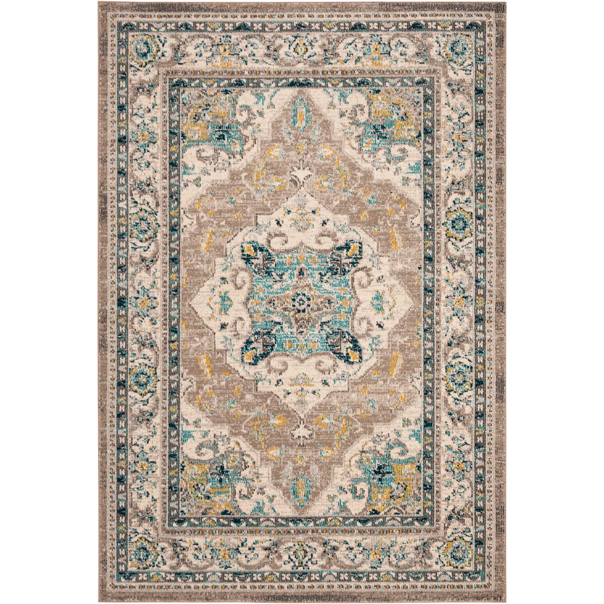 Phoenix Ivory/Gray Area Rug - Image 2