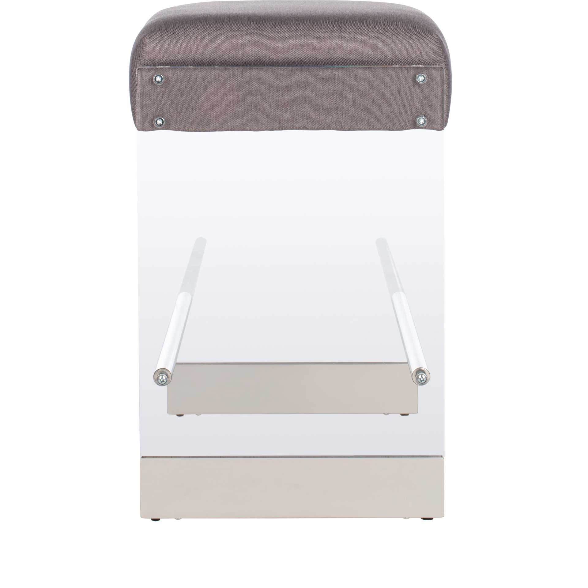 Pickford Acrylic Counter Stool Gray - Image 3