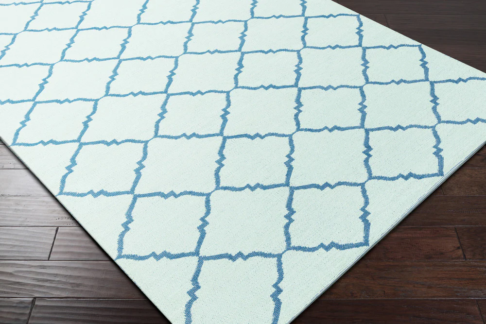 Picnic Teal/Mint Area Rug - Image 3