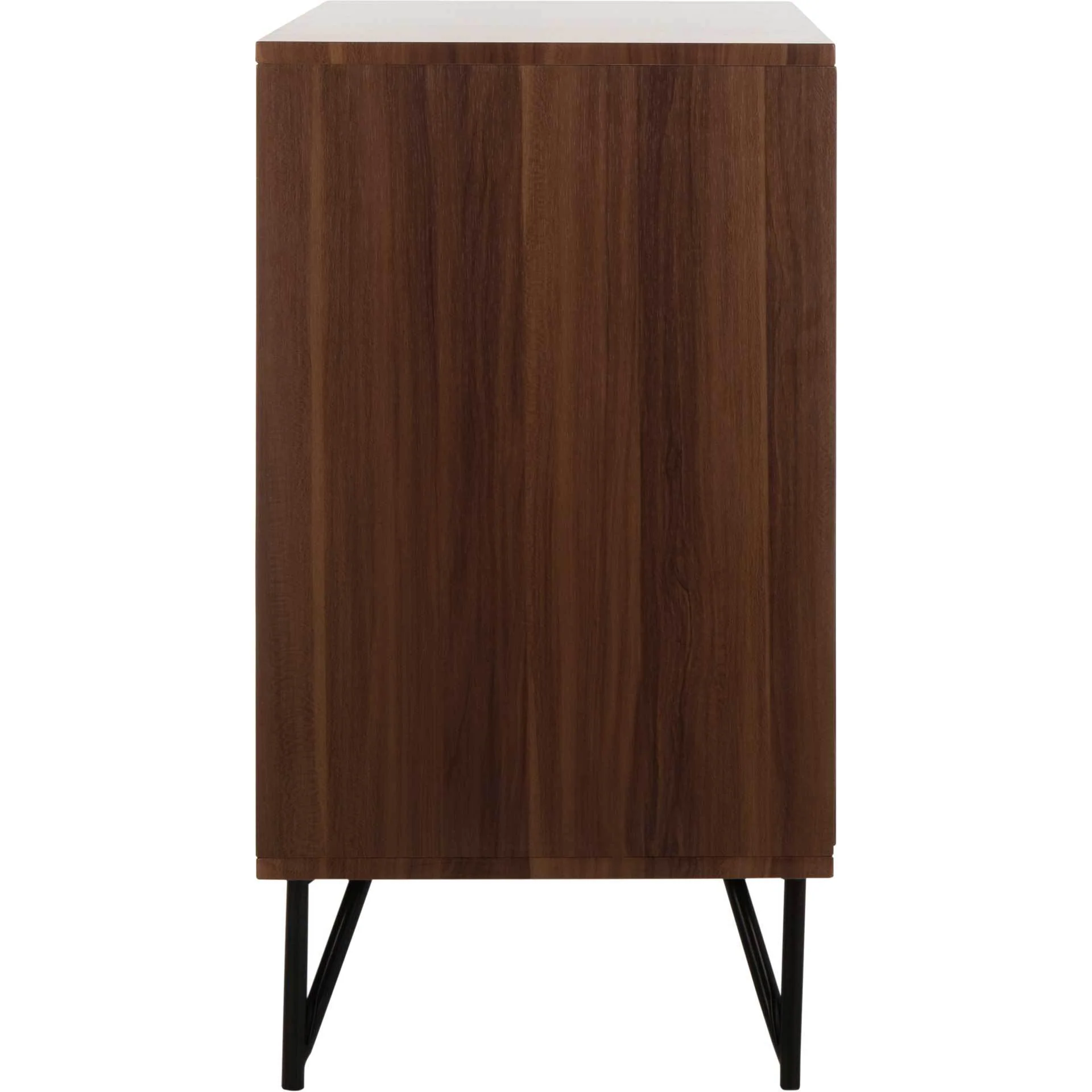 Pierce 2 Door Modular TV Unit Dark Oak/Black - Image 3