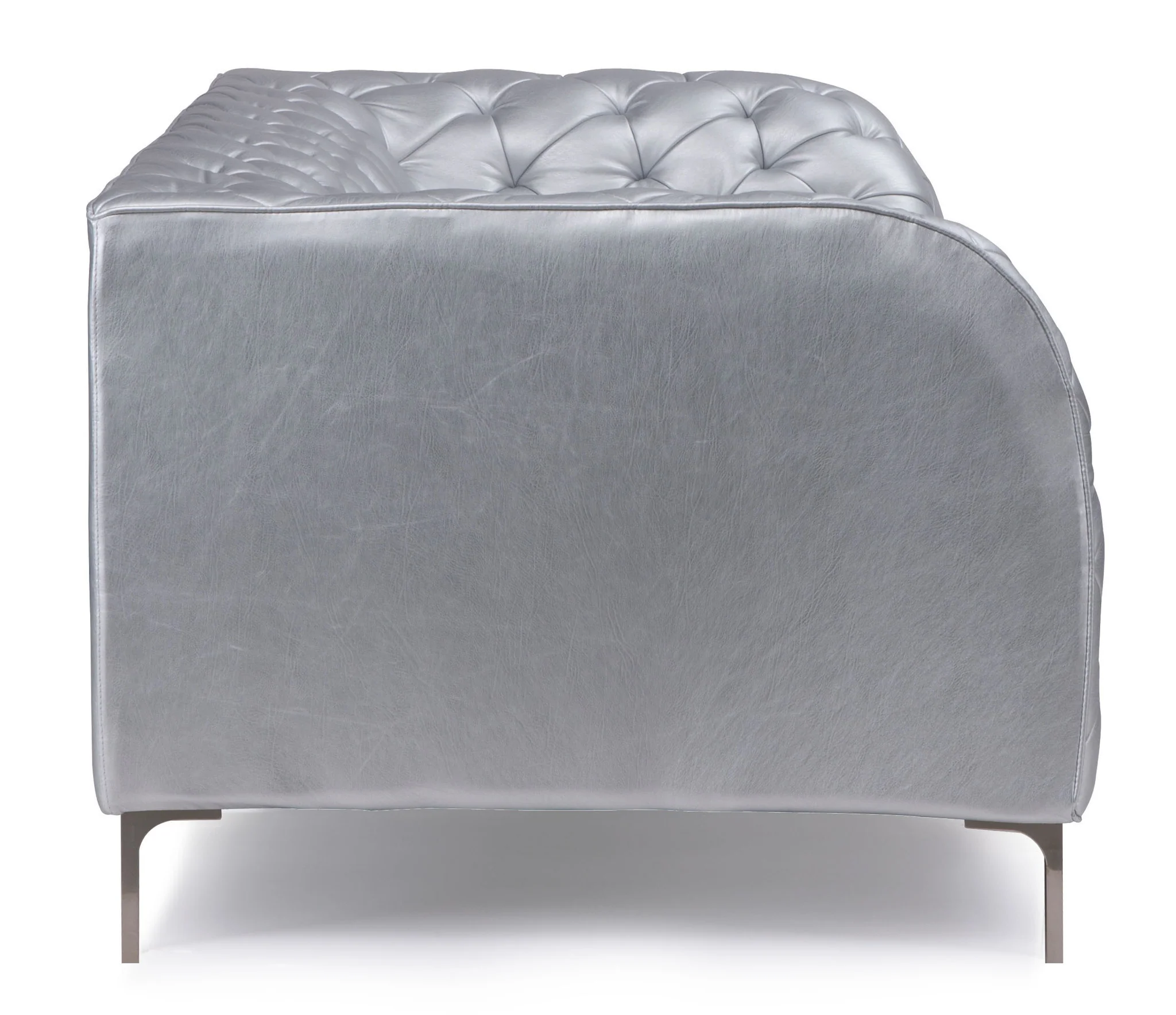 Plainville Arm Chair Silver - Image 2