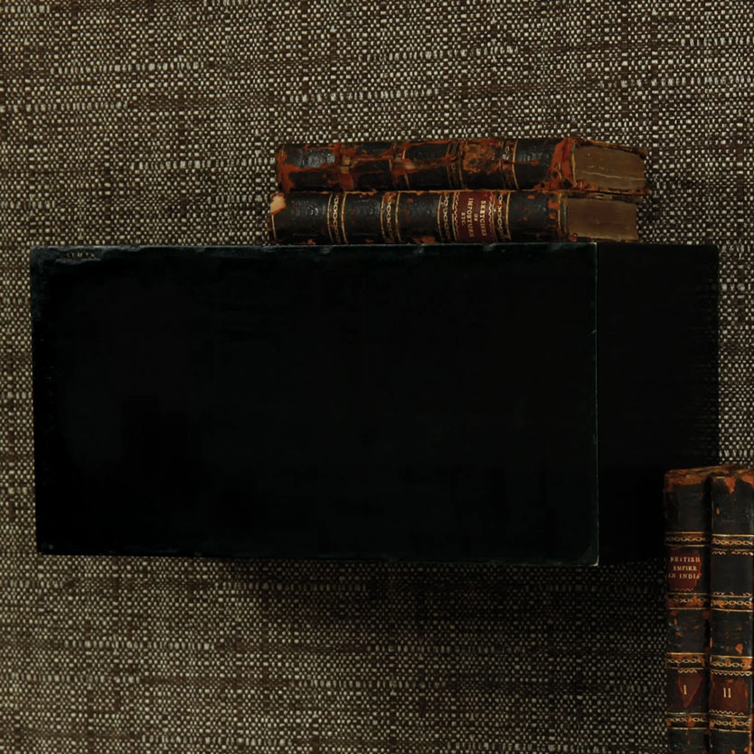 Plane Small Rectangle Wall Cube Black - Image 2