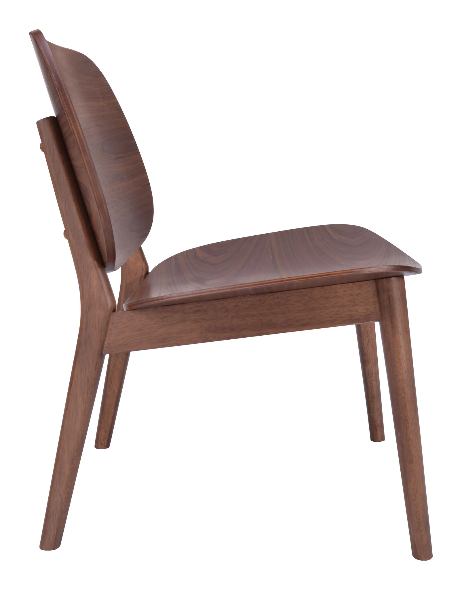 Plato Lounge Chair Walnut (Set of 2) - Image 2