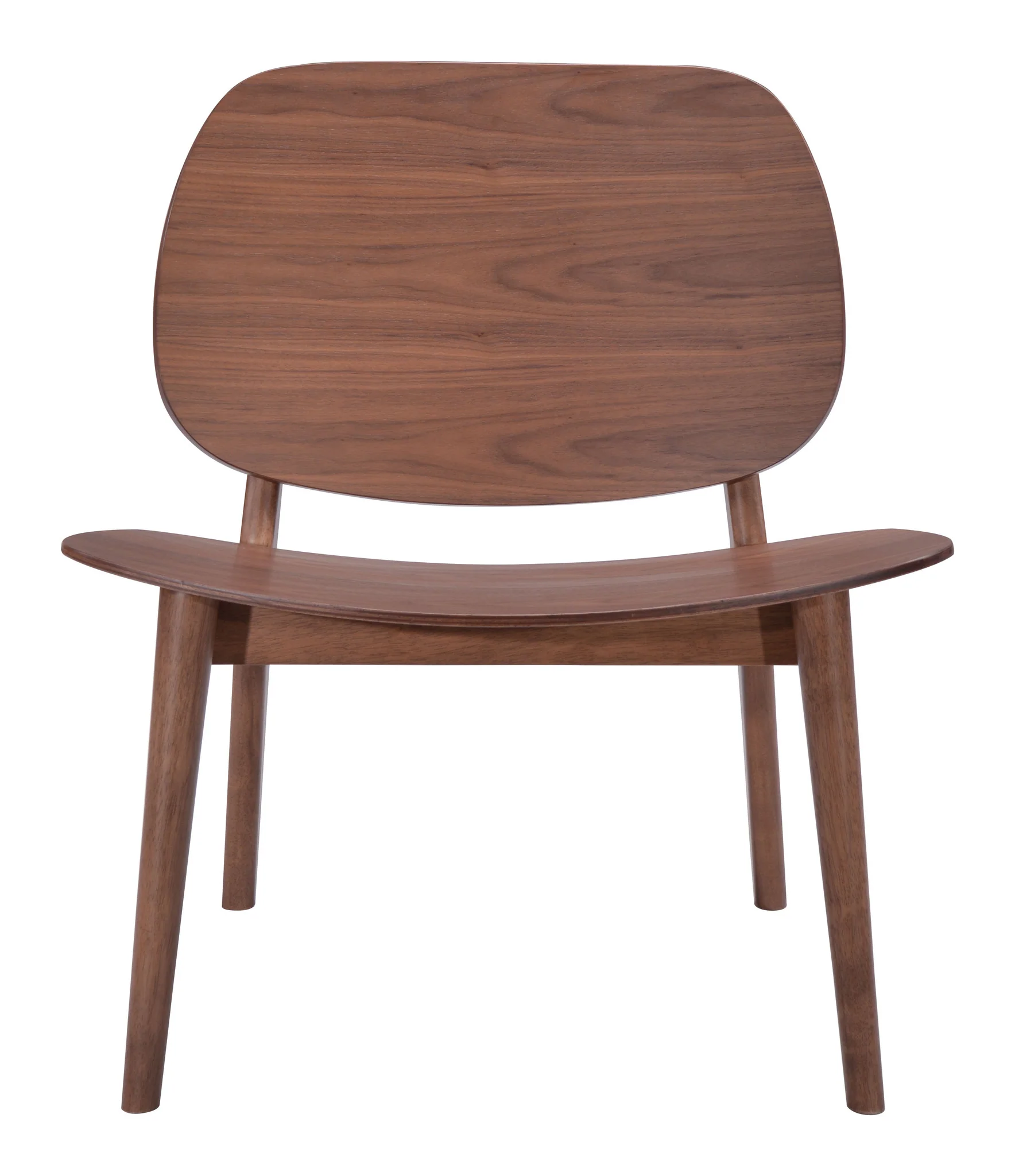 Plato Lounge Chair Walnut (Set of 2) - Image 3