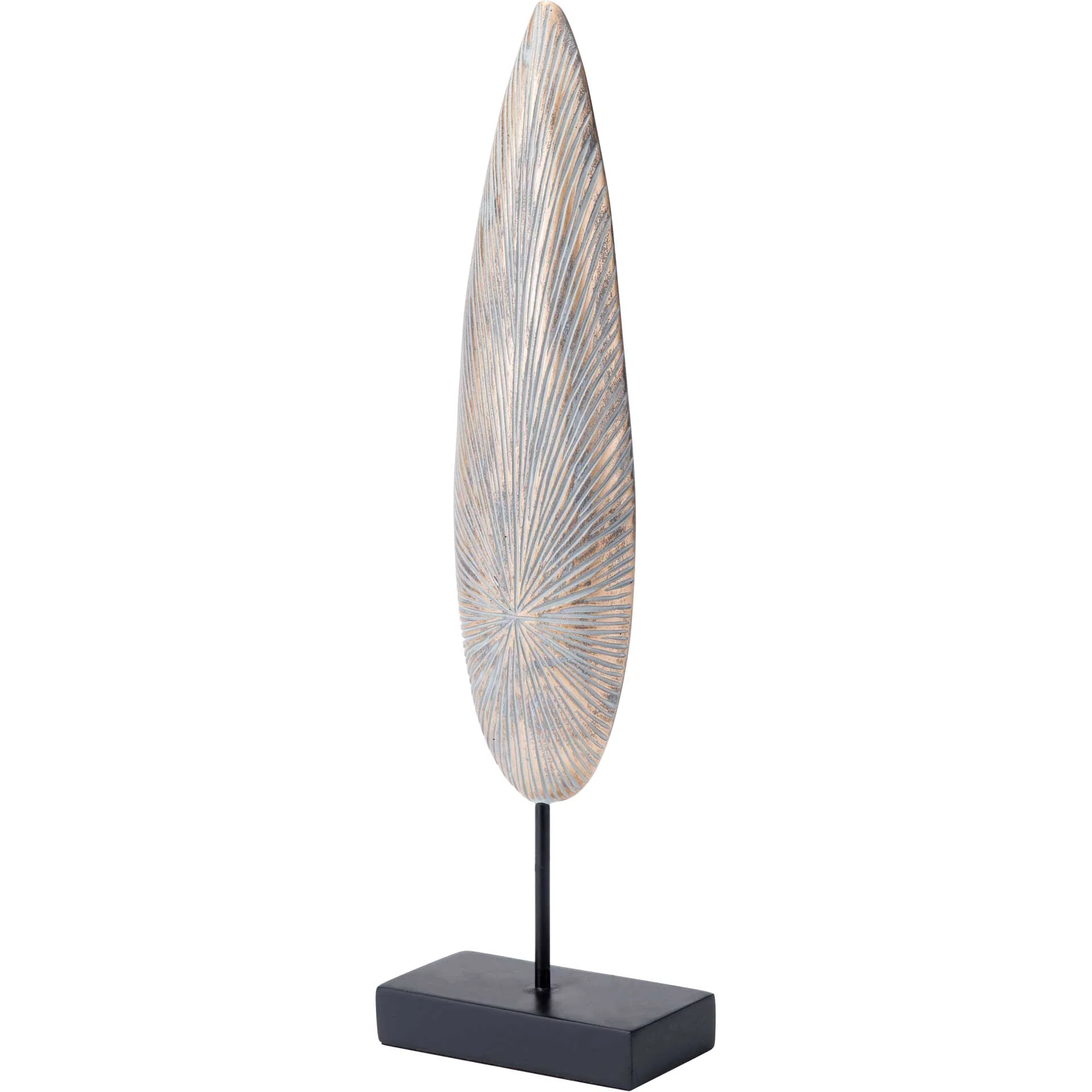 Plumas Pedestal Antique Gold - Image 6