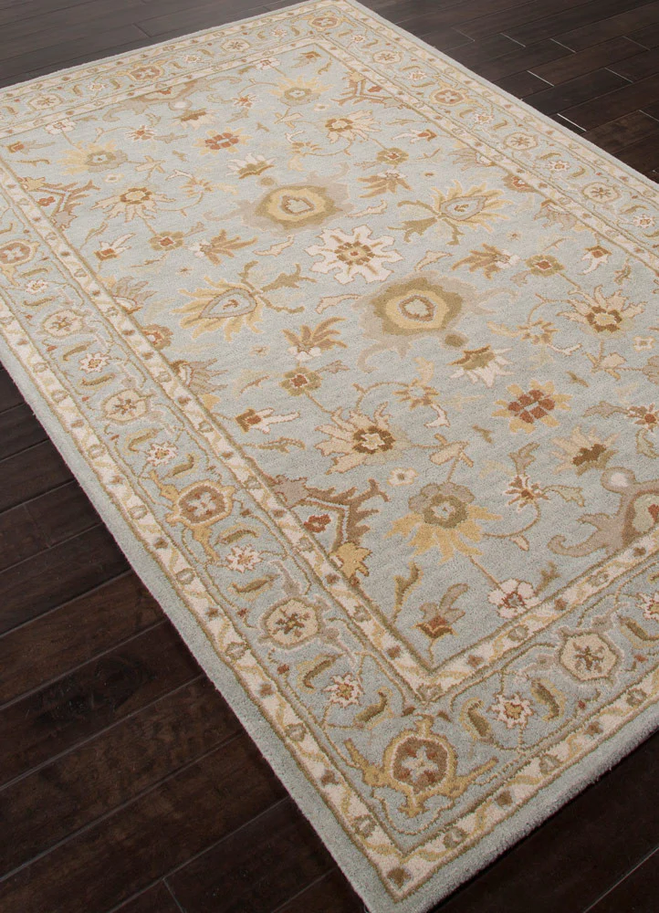 Poeme Abralin Sky Blue Area Rug - Image 2
