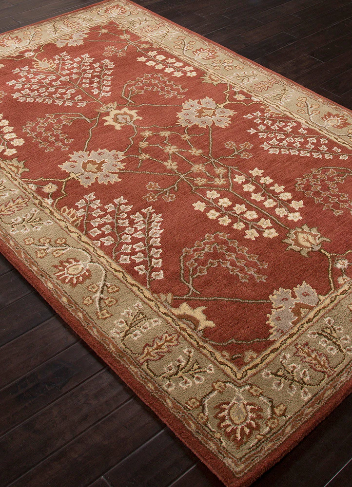 Poeme Chambery Etruscan Red/Elm Area Rug - Image 2
