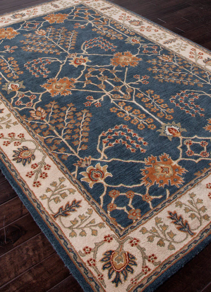Poeme Chambery Indigo/Dark Ivory Area Rug - Image 2