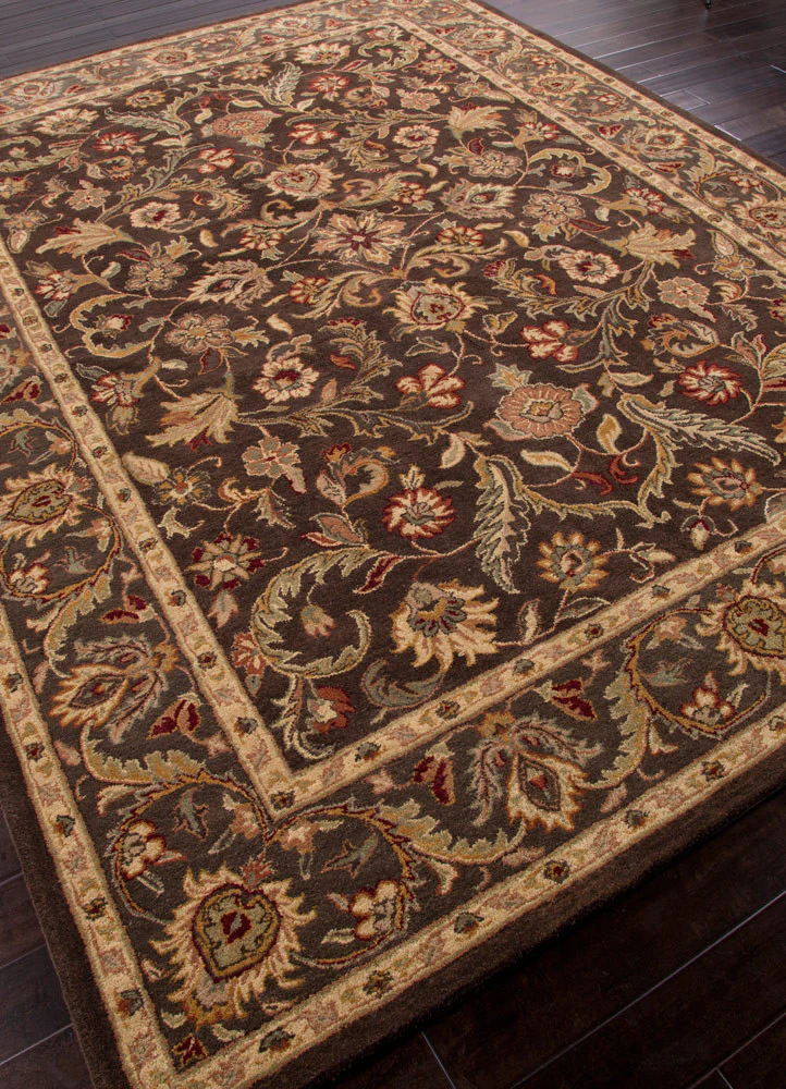 Poeme Gascony Dark Brown/Mushroom Area Rug - Image 2