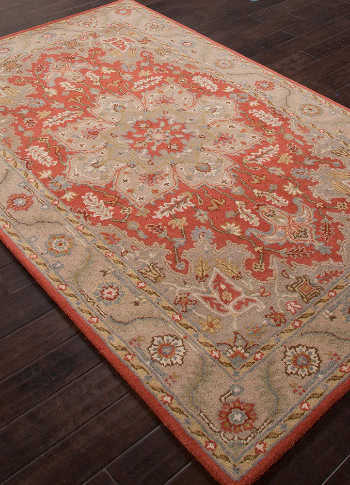 Poeme Orleans Autumn Glow/Agate Gray Area Rug - Image 2