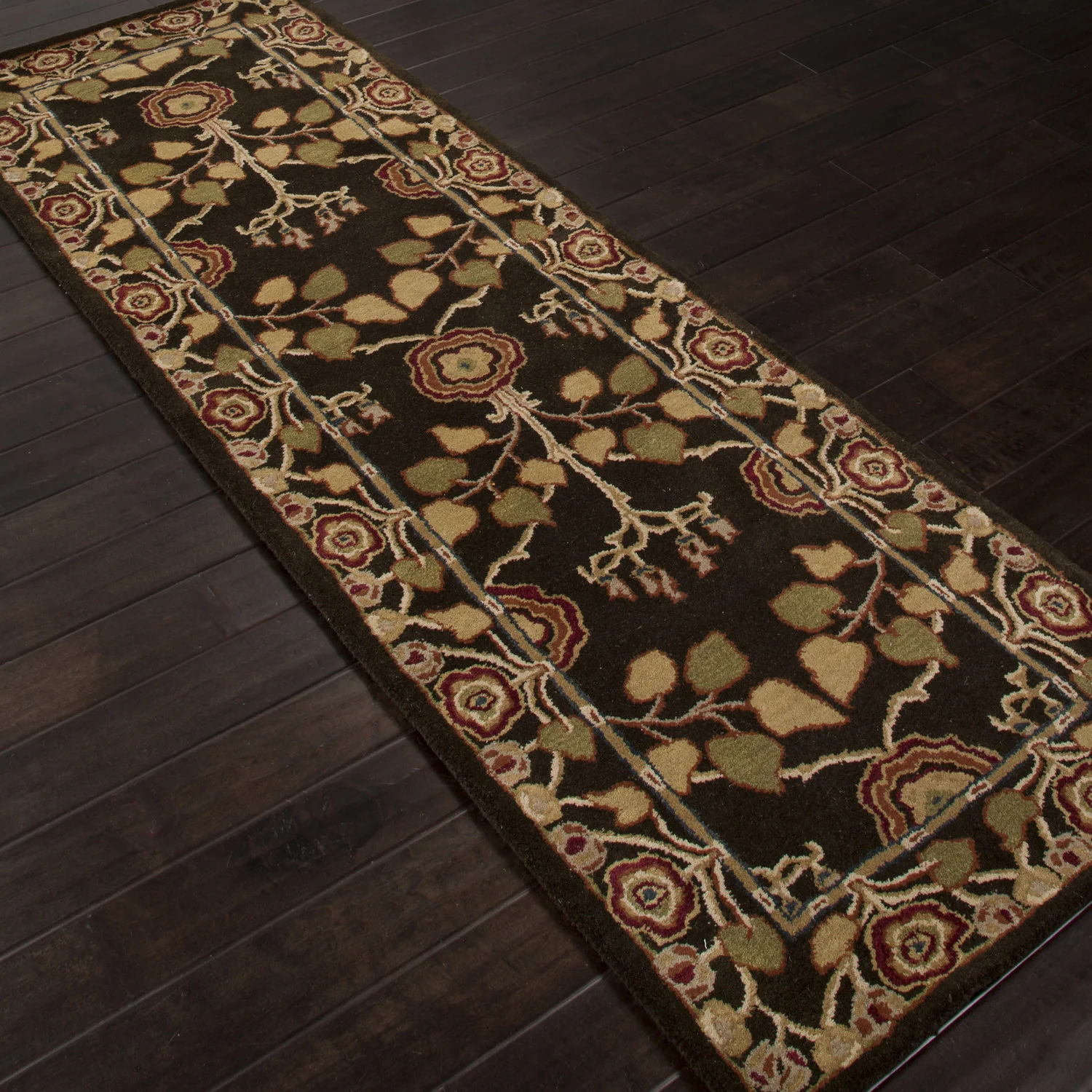 Poeme Rodez Deep Charcoal Runner Rug - Image 2