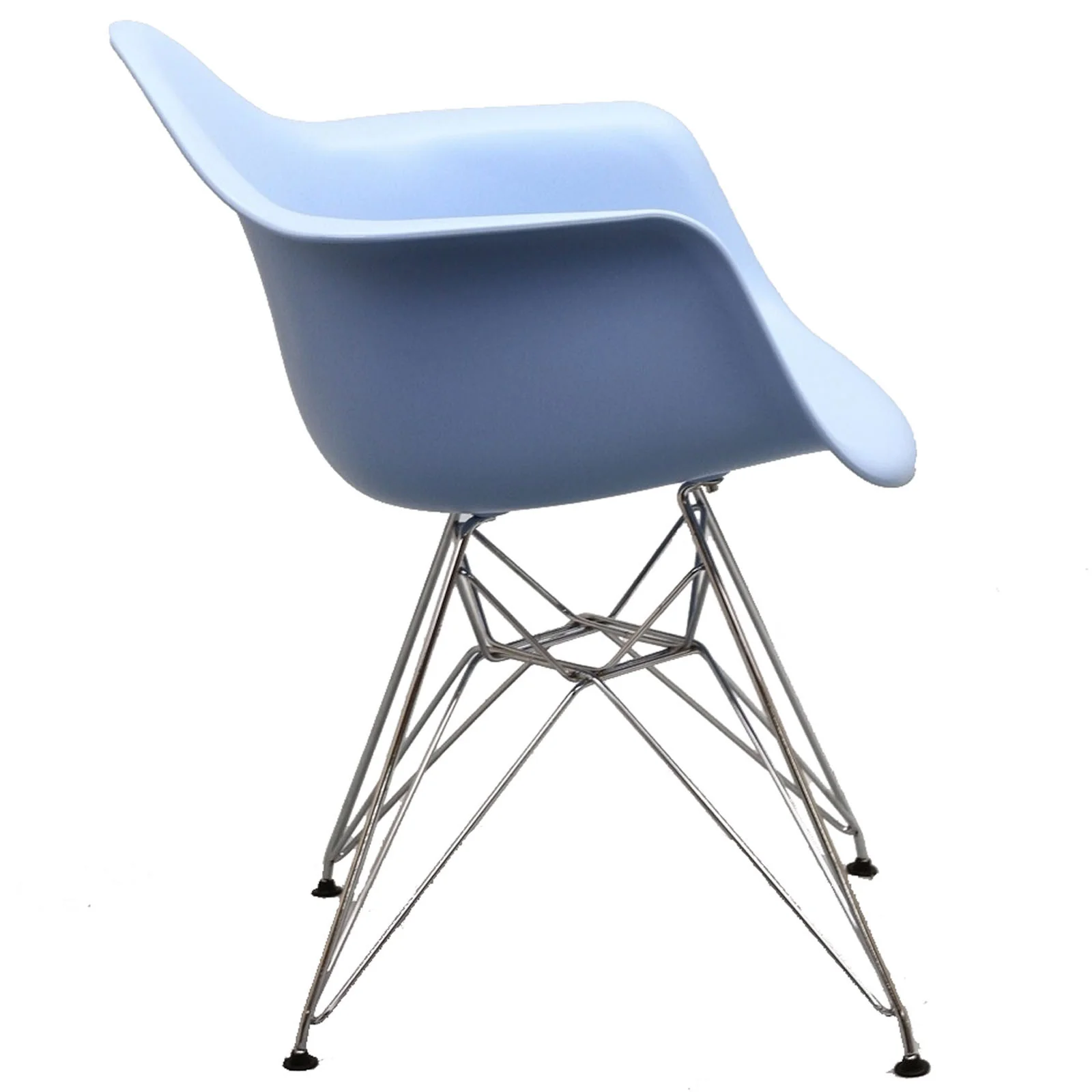 Poet Armchair Blue - Image 3