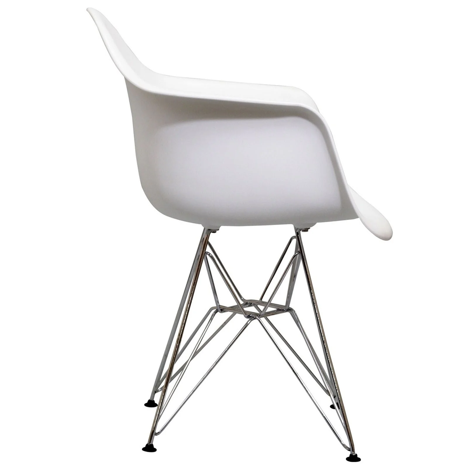 Poet Armchair White - Image 2
