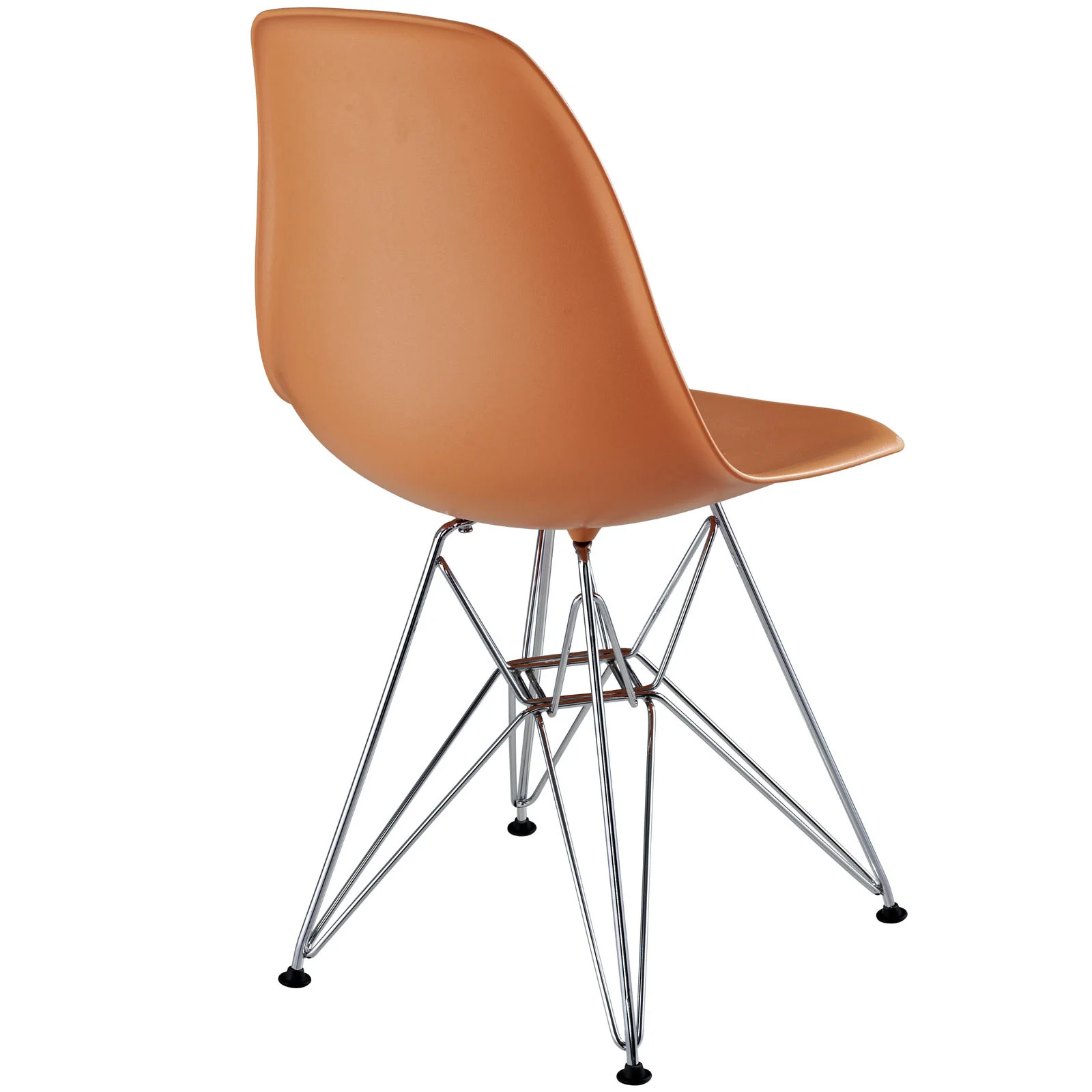 Poet Side Chair Orange - Image 3