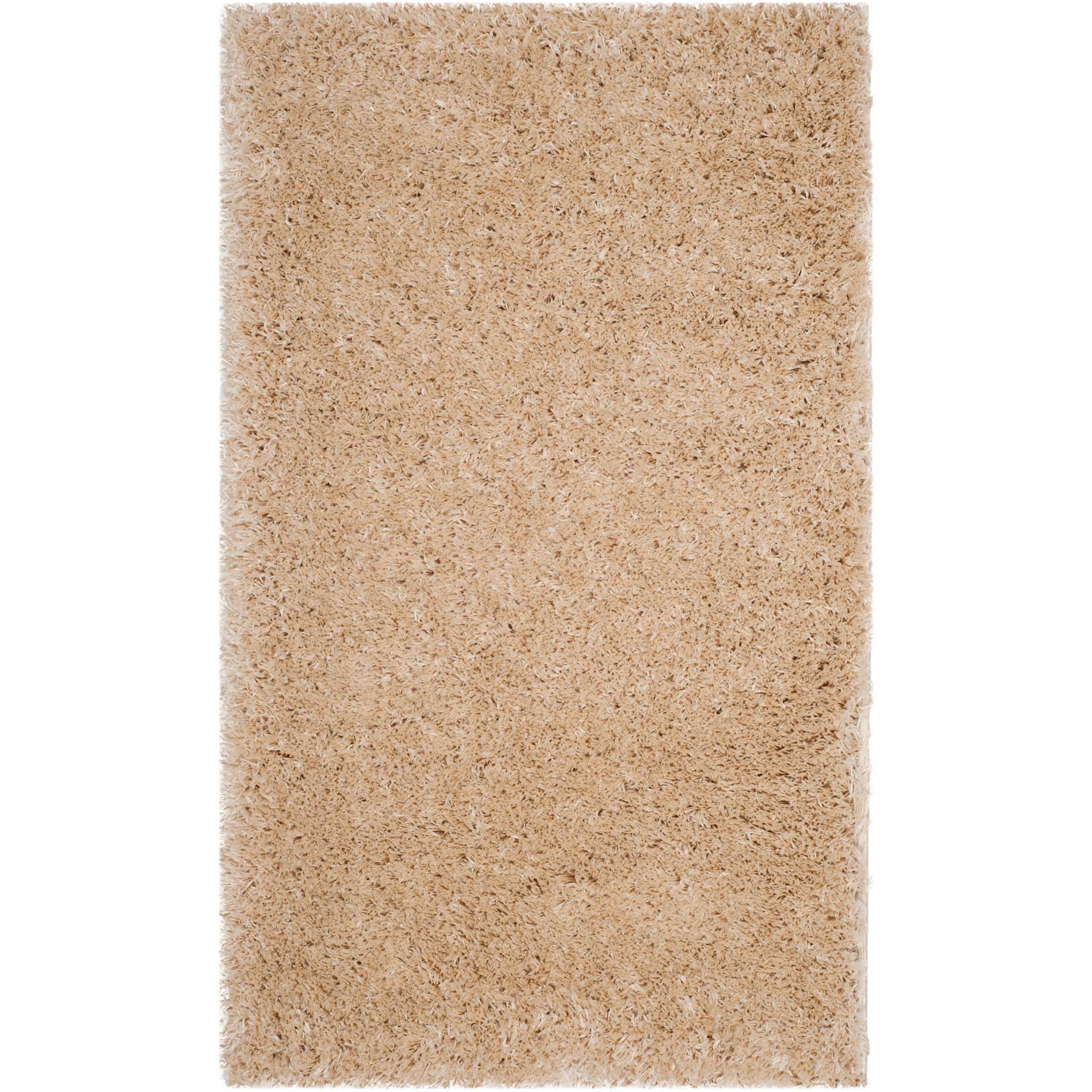 Polar Shag Light Beige Area Rug - Image 3