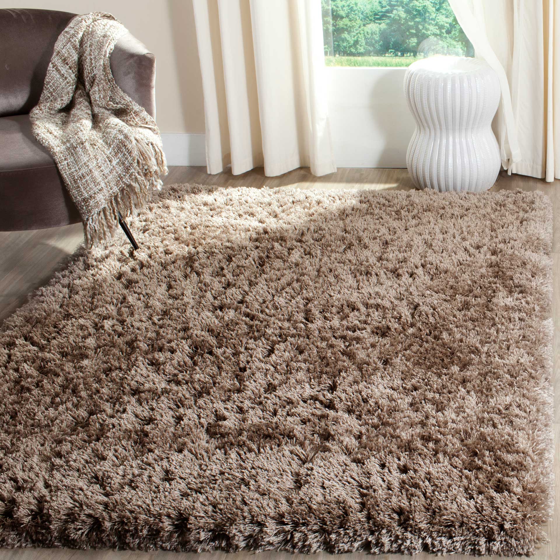 Polar Shag Mushroom Area Rug - Image 5