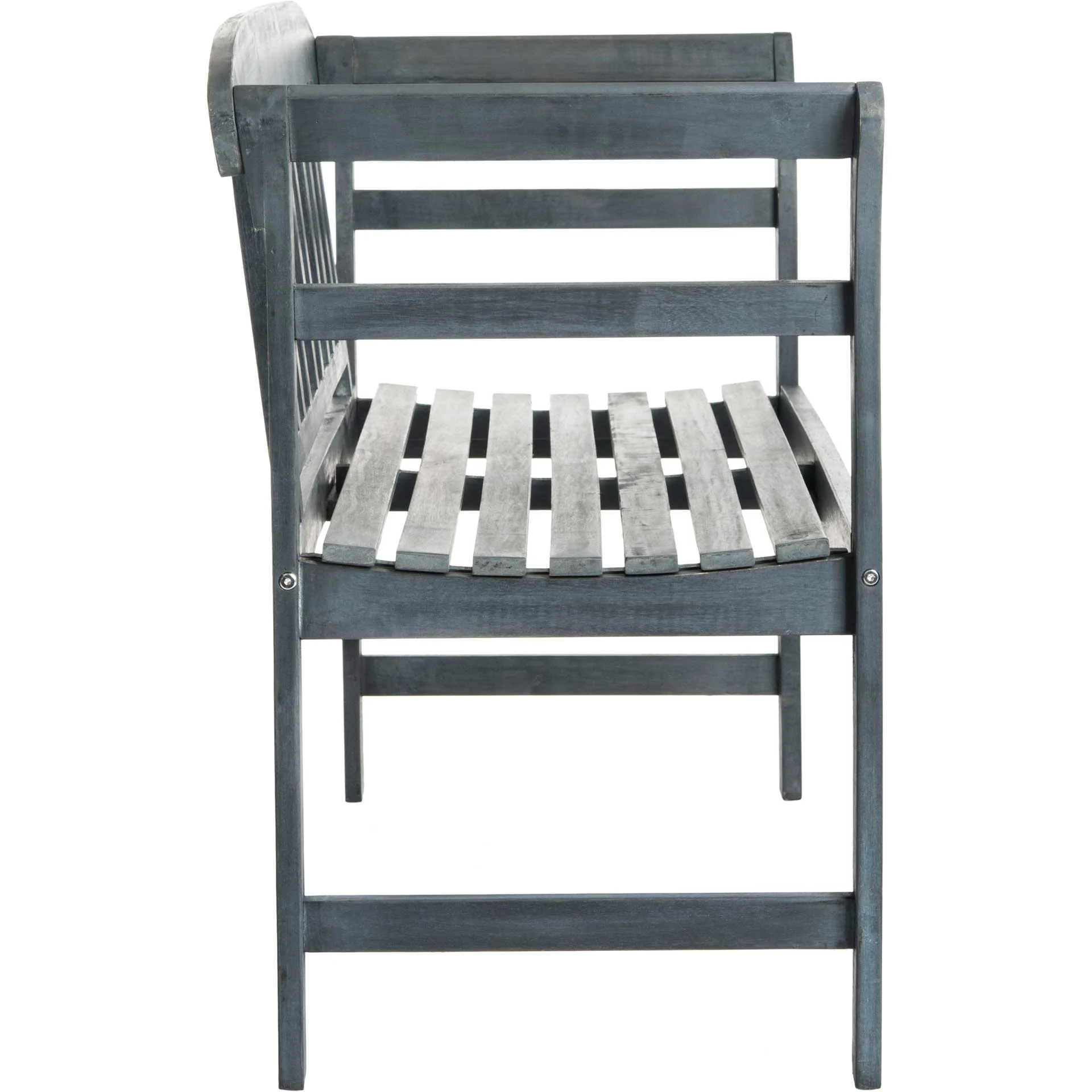 Poliano 2 Seat Bench Ash Gray - Image 3