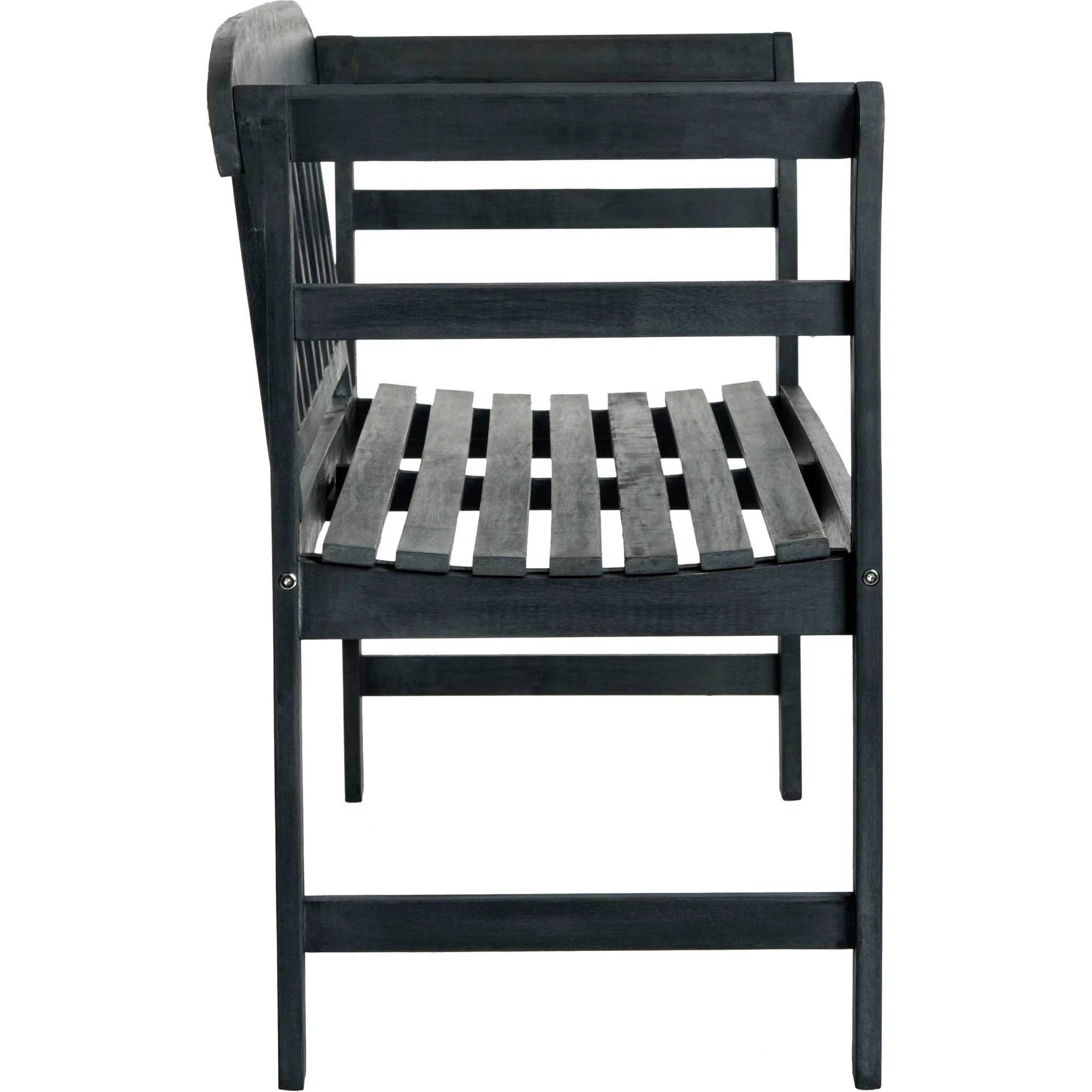 Poliano 2 Seat Bench Dark Slate Gray - Image 3